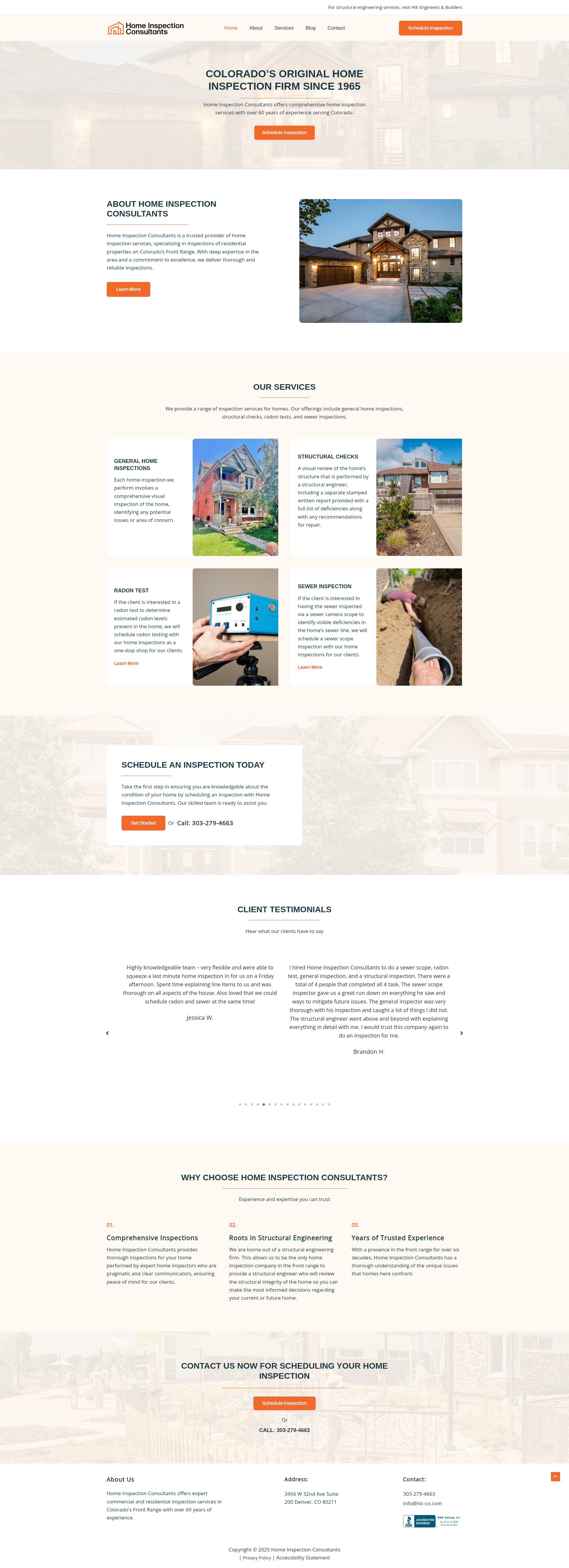 Screenshot of hic-co.com