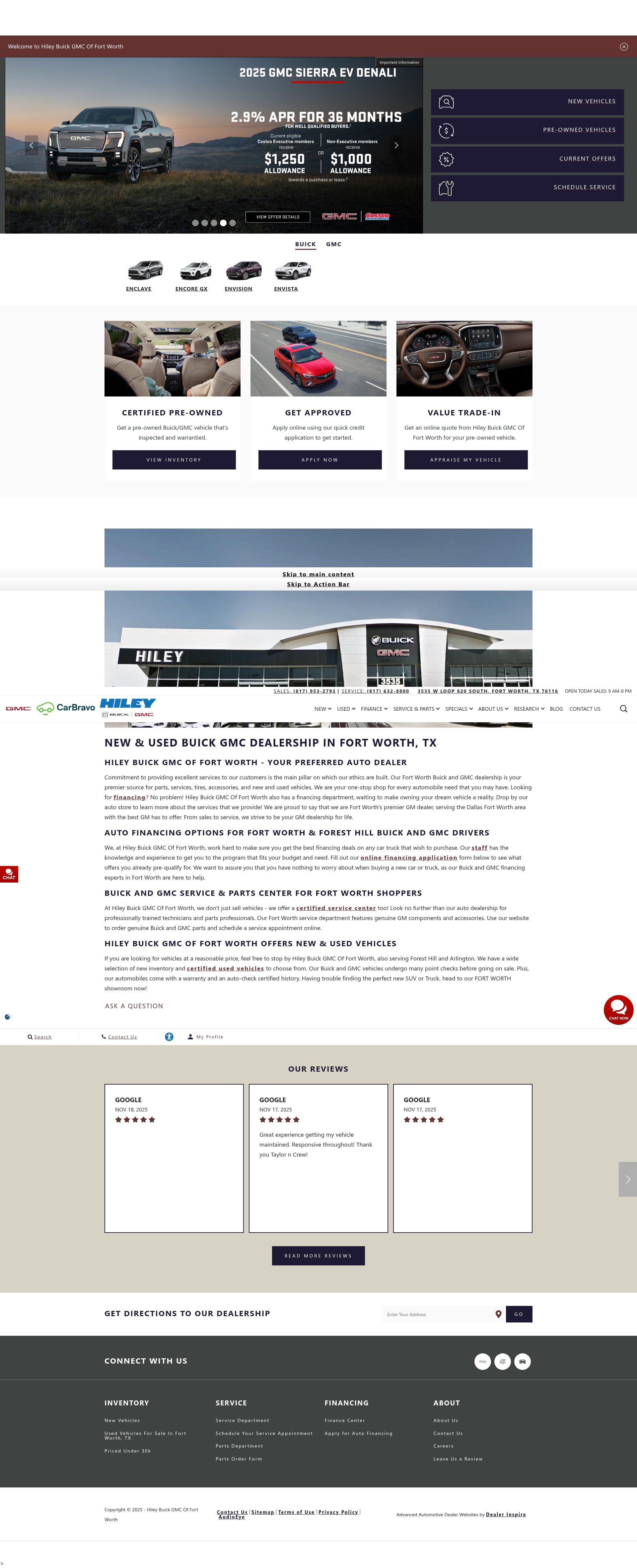 Screenshot of hileygm.com