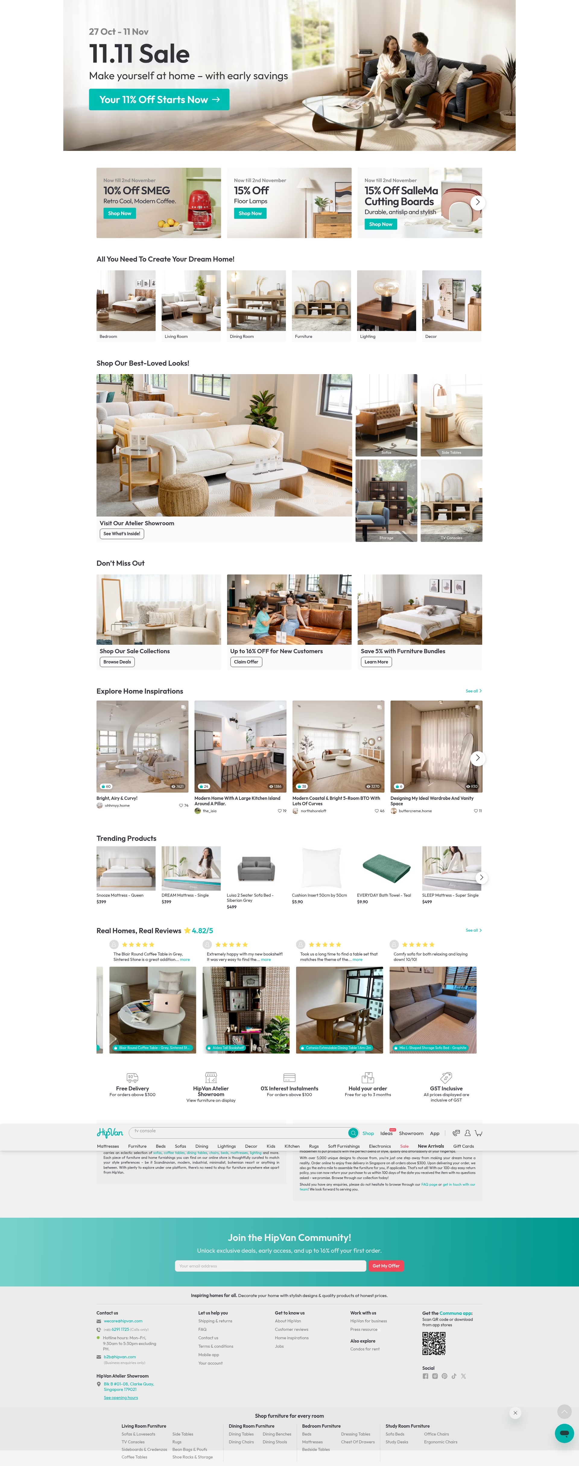 Screenshot of hipvan.com