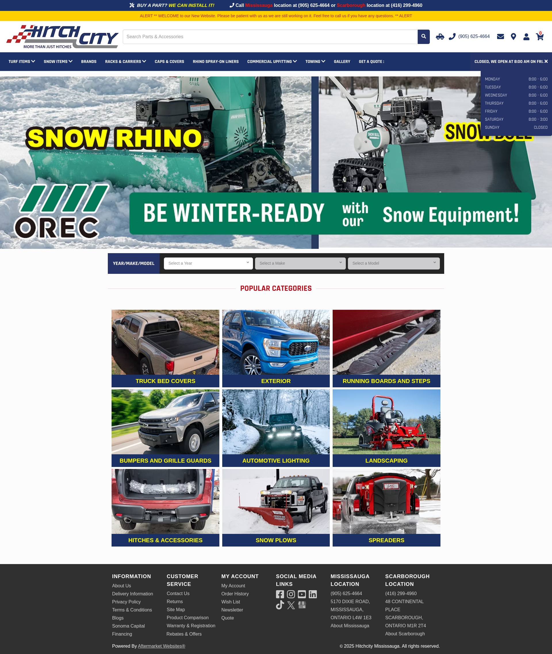 Screenshot of hitchcity.com