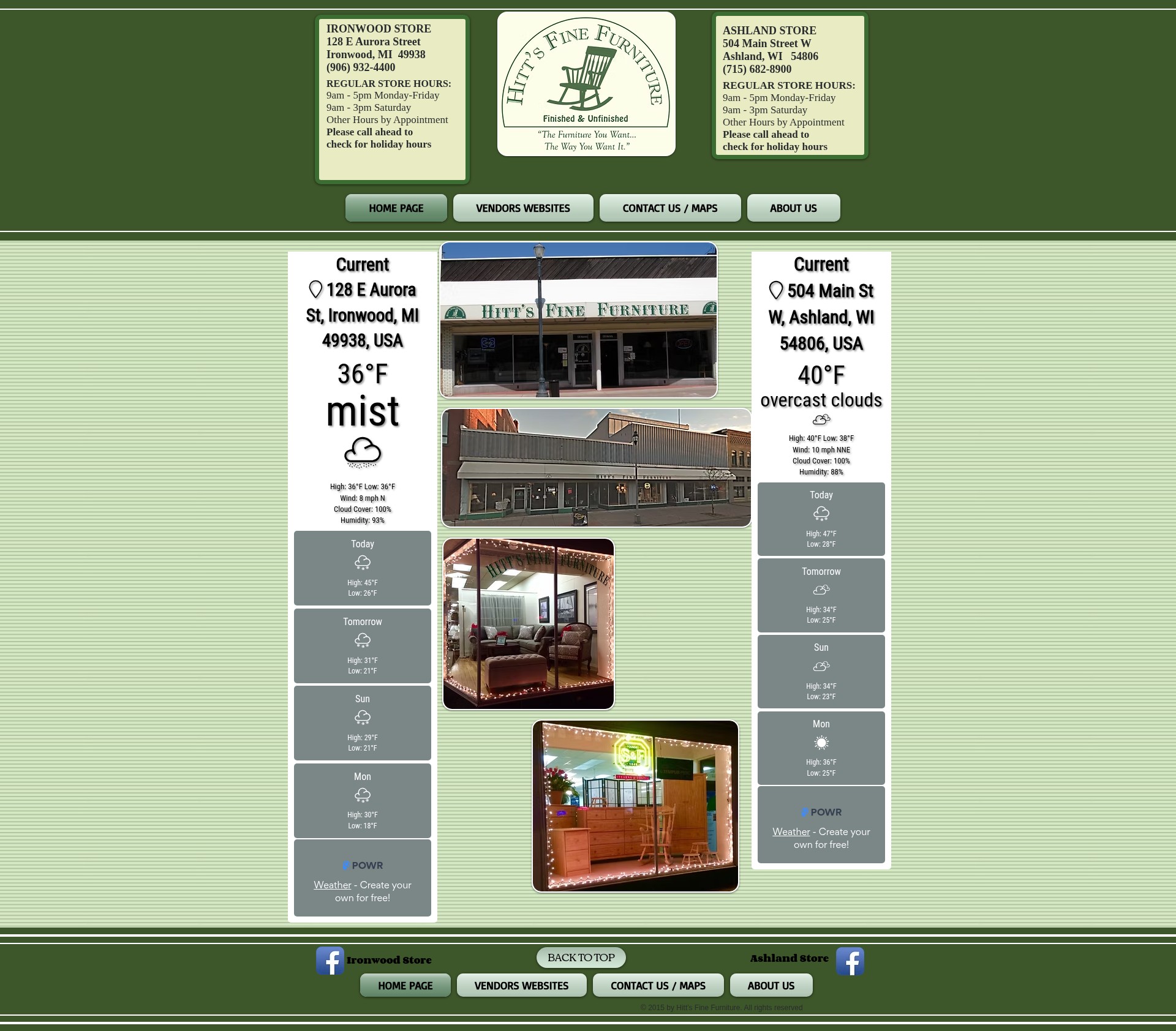 Screenshot of hittsfinefurniture.net