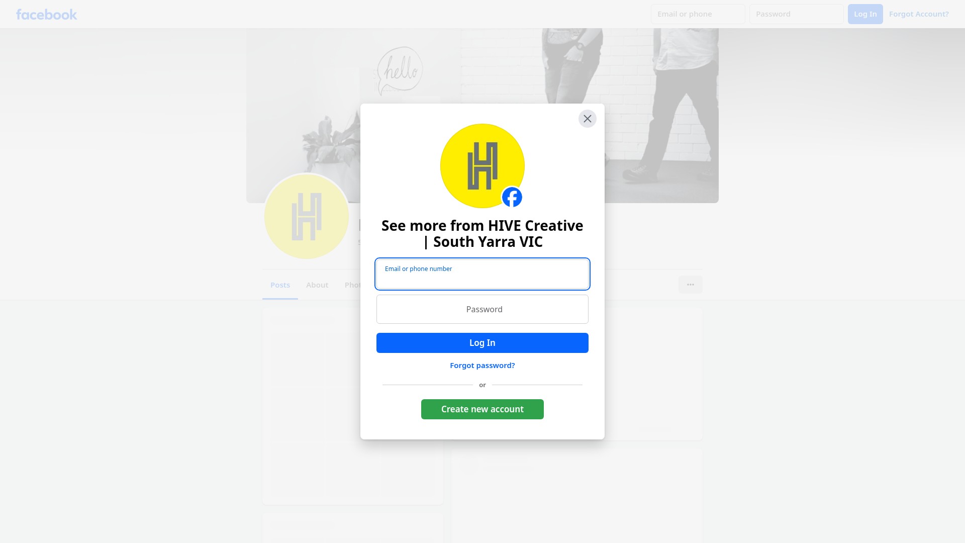 Screenshot of hive.com.au