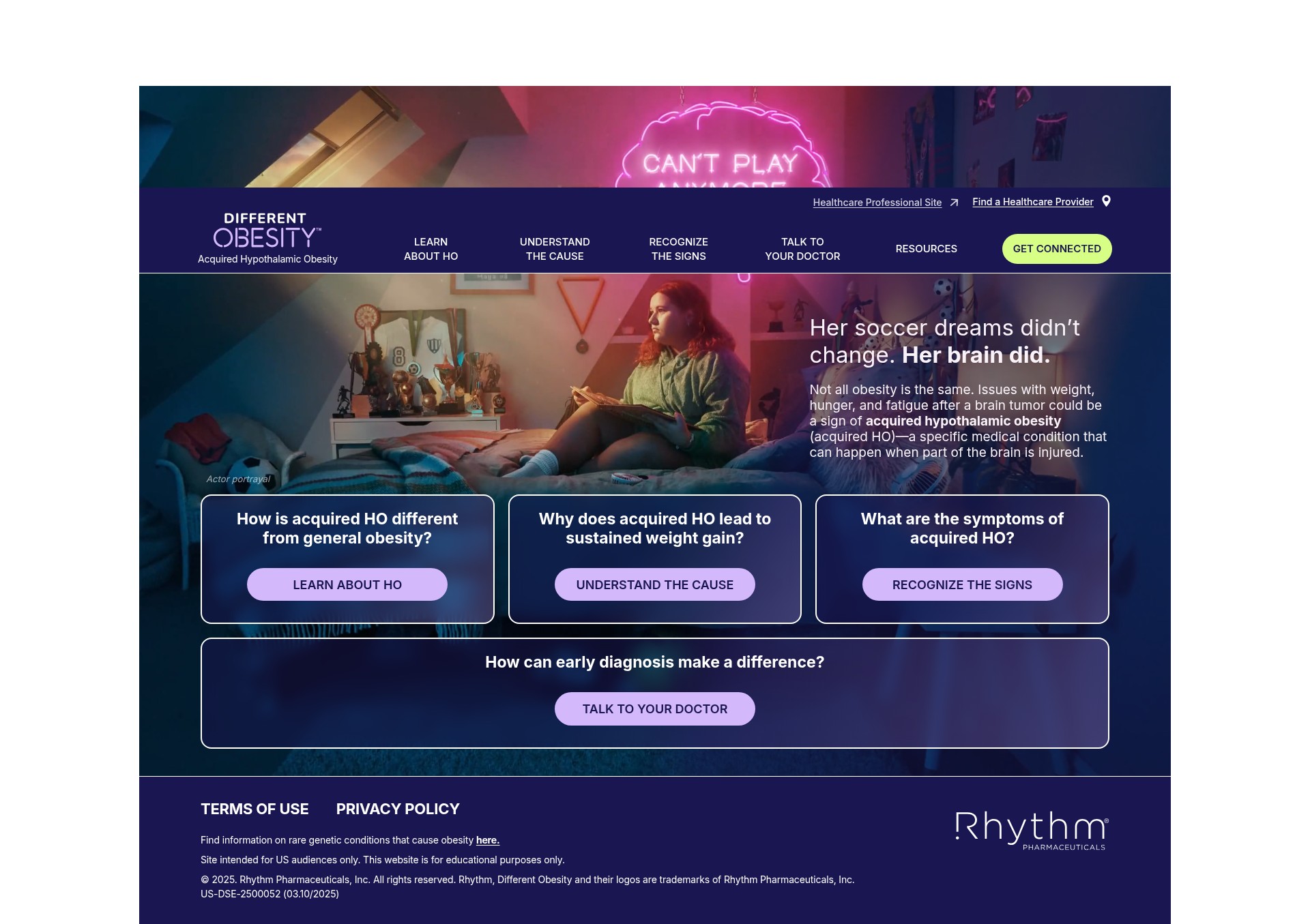 Screenshot of ho.differentobesity.com