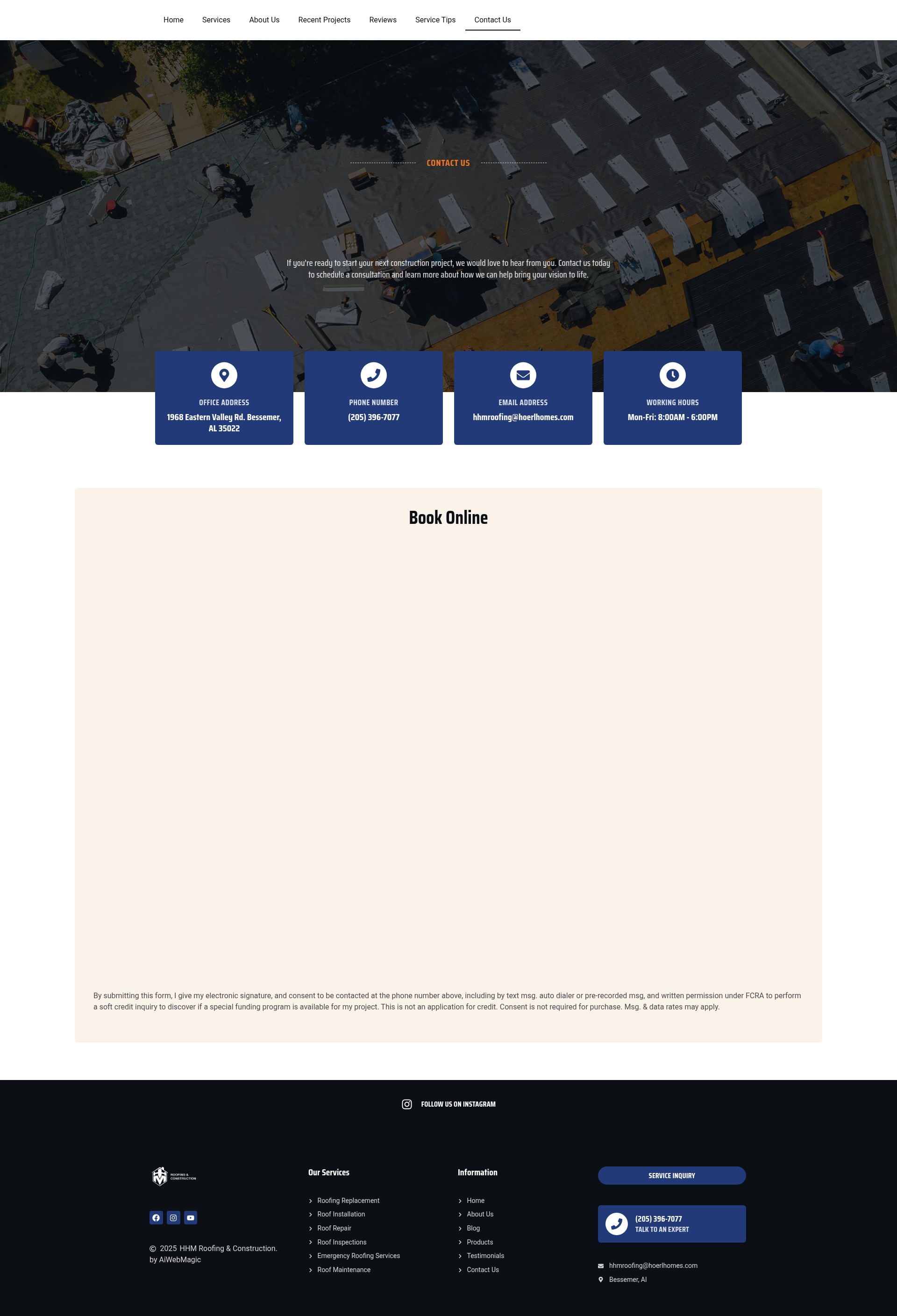 Screenshot of hoerlhomes.com