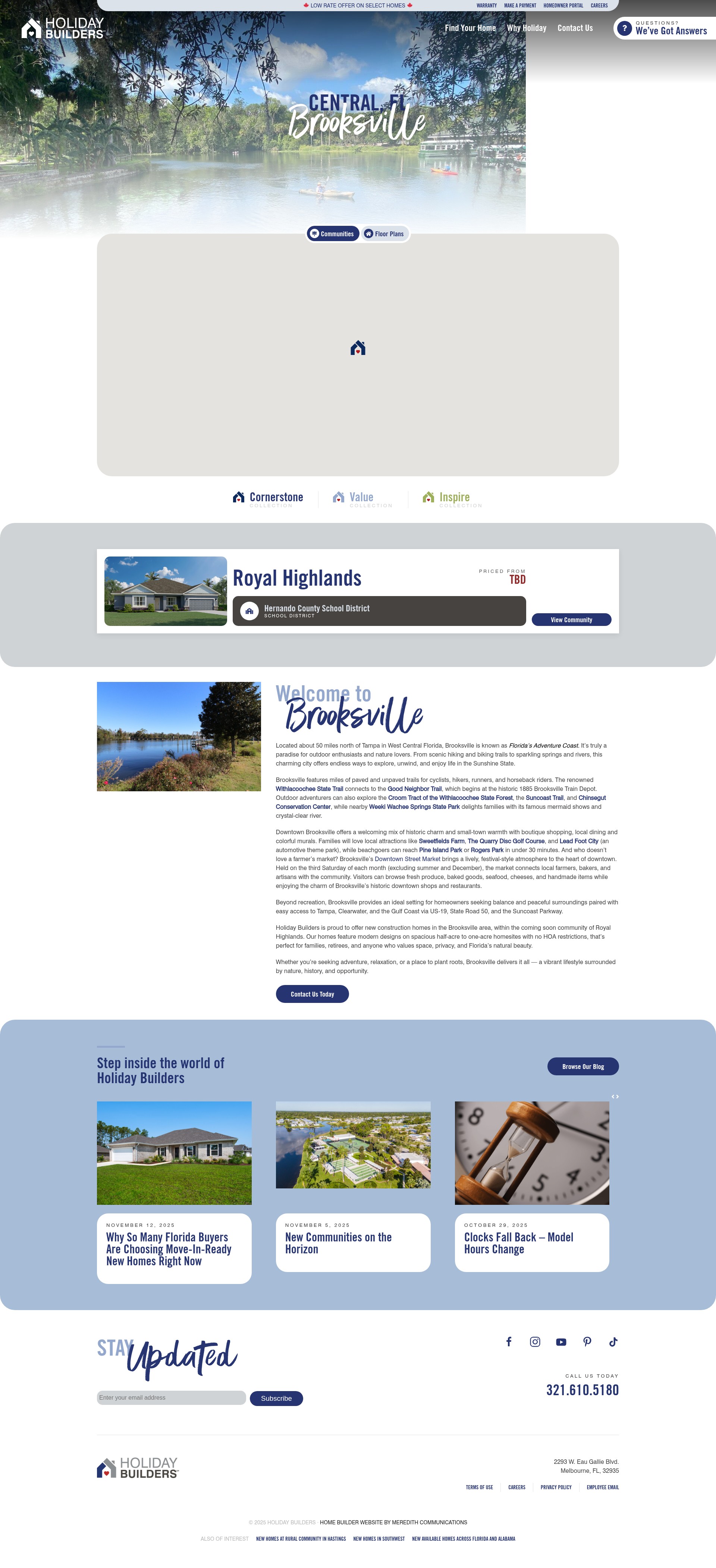 Screenshot of holidaybuilders.com