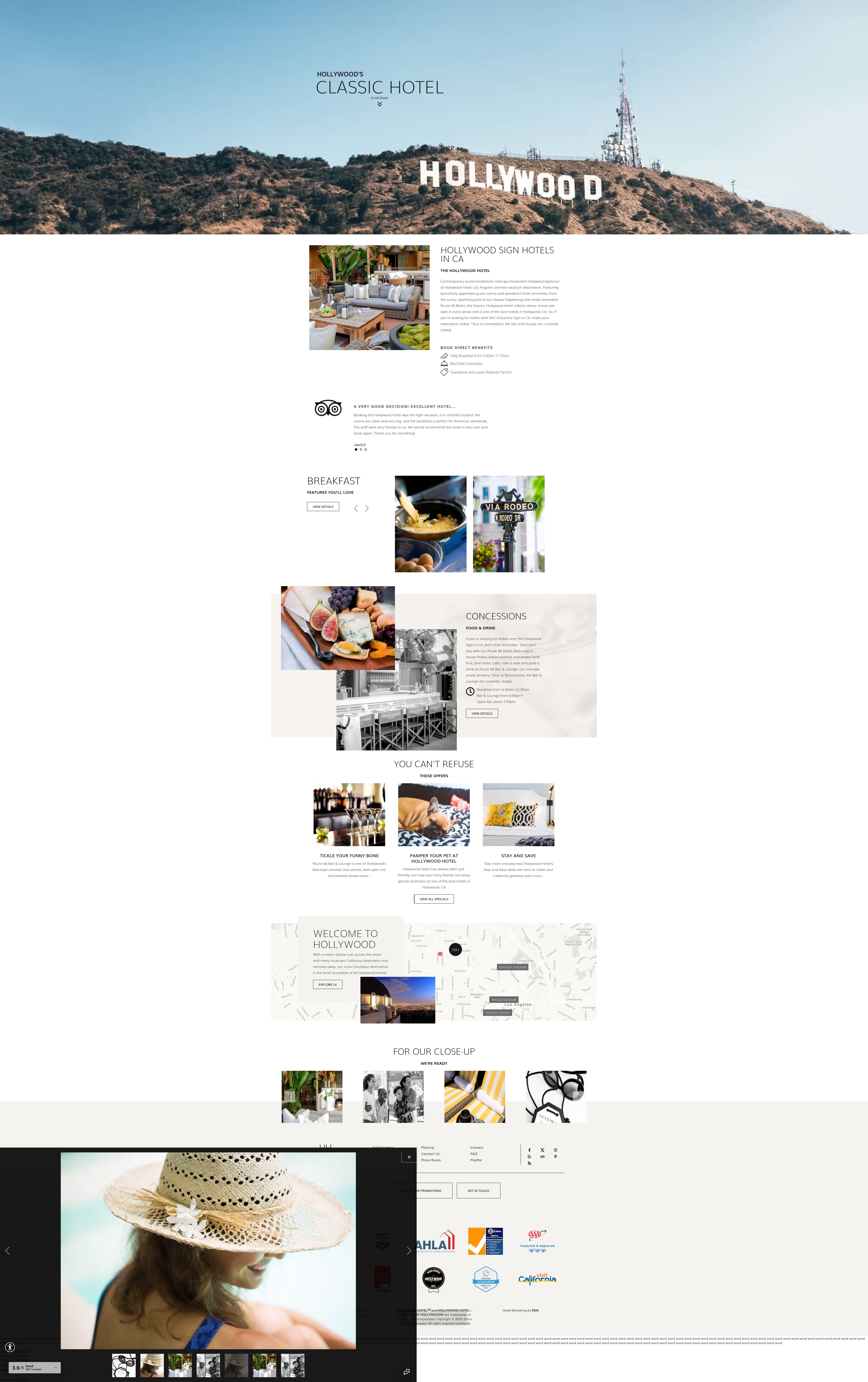 Screenshot of hollywoodhotel.net