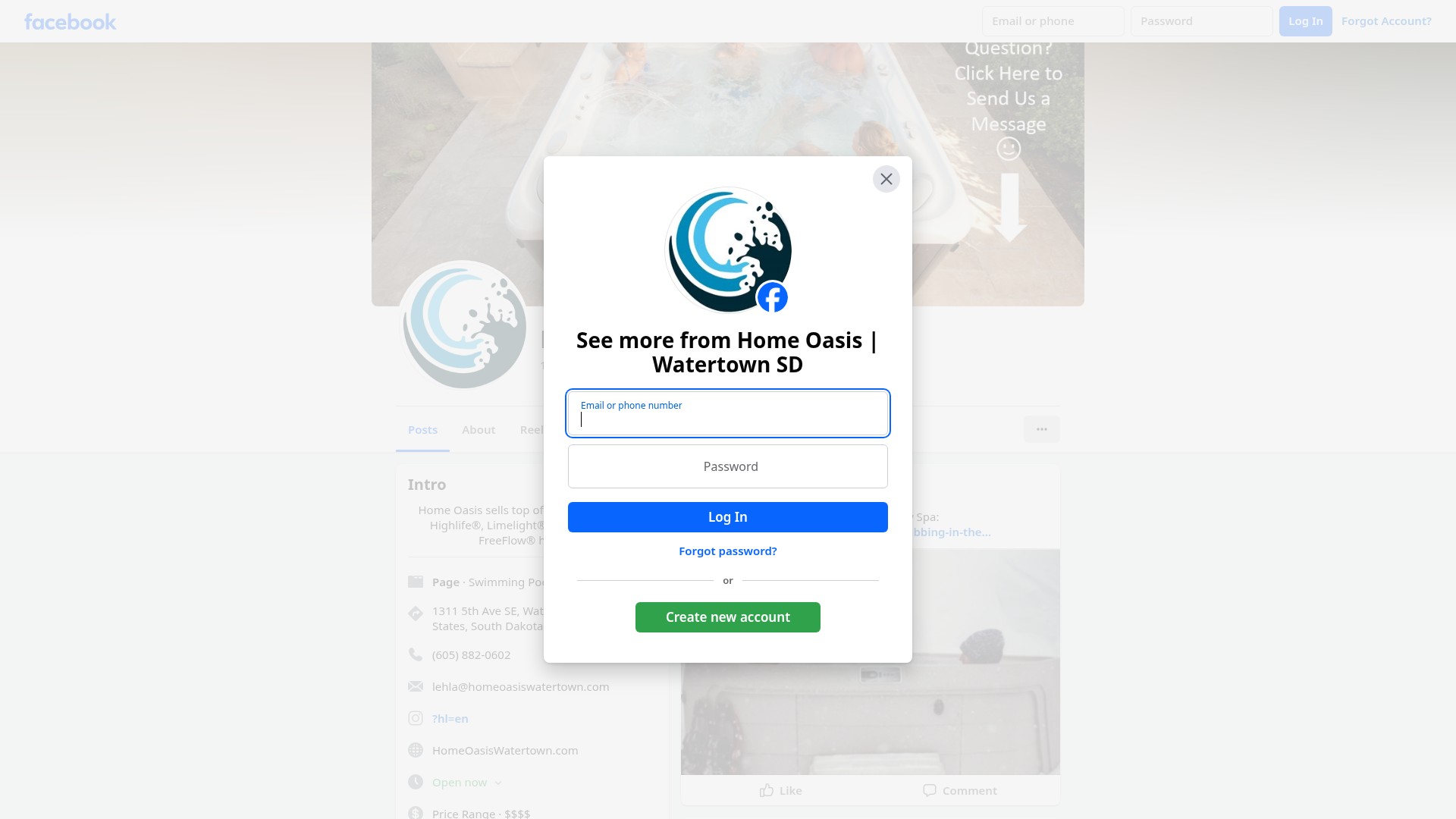 Screenshot of homeoasiswatertown.com