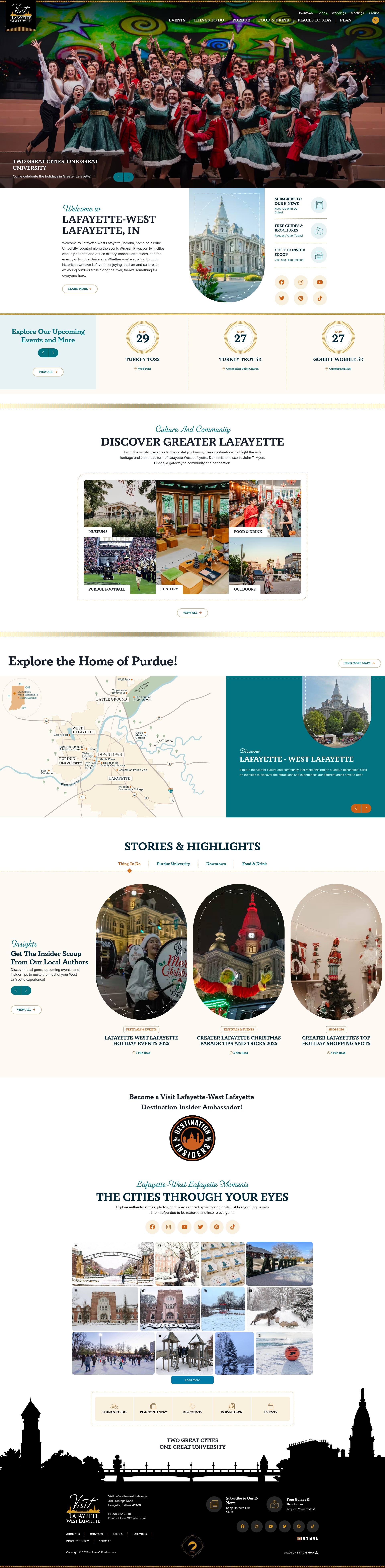 Screenshot of homeofpurdue.com
