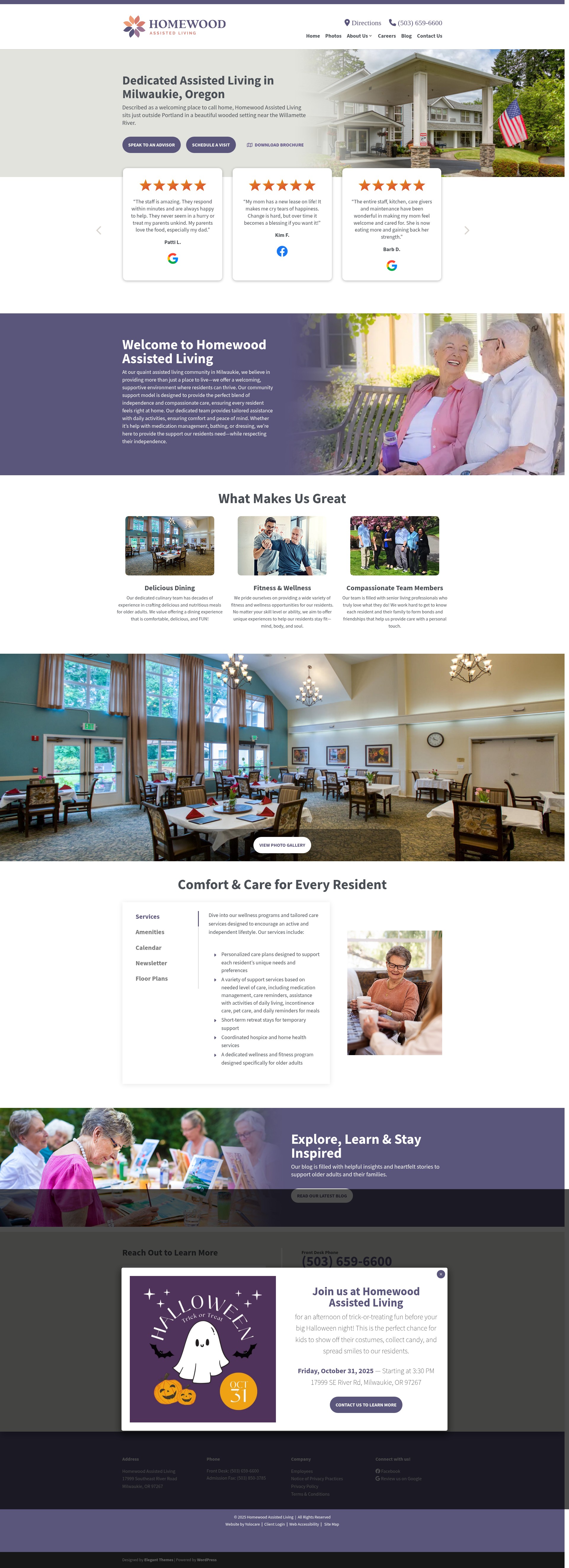 Screenshot of homewood-al.com