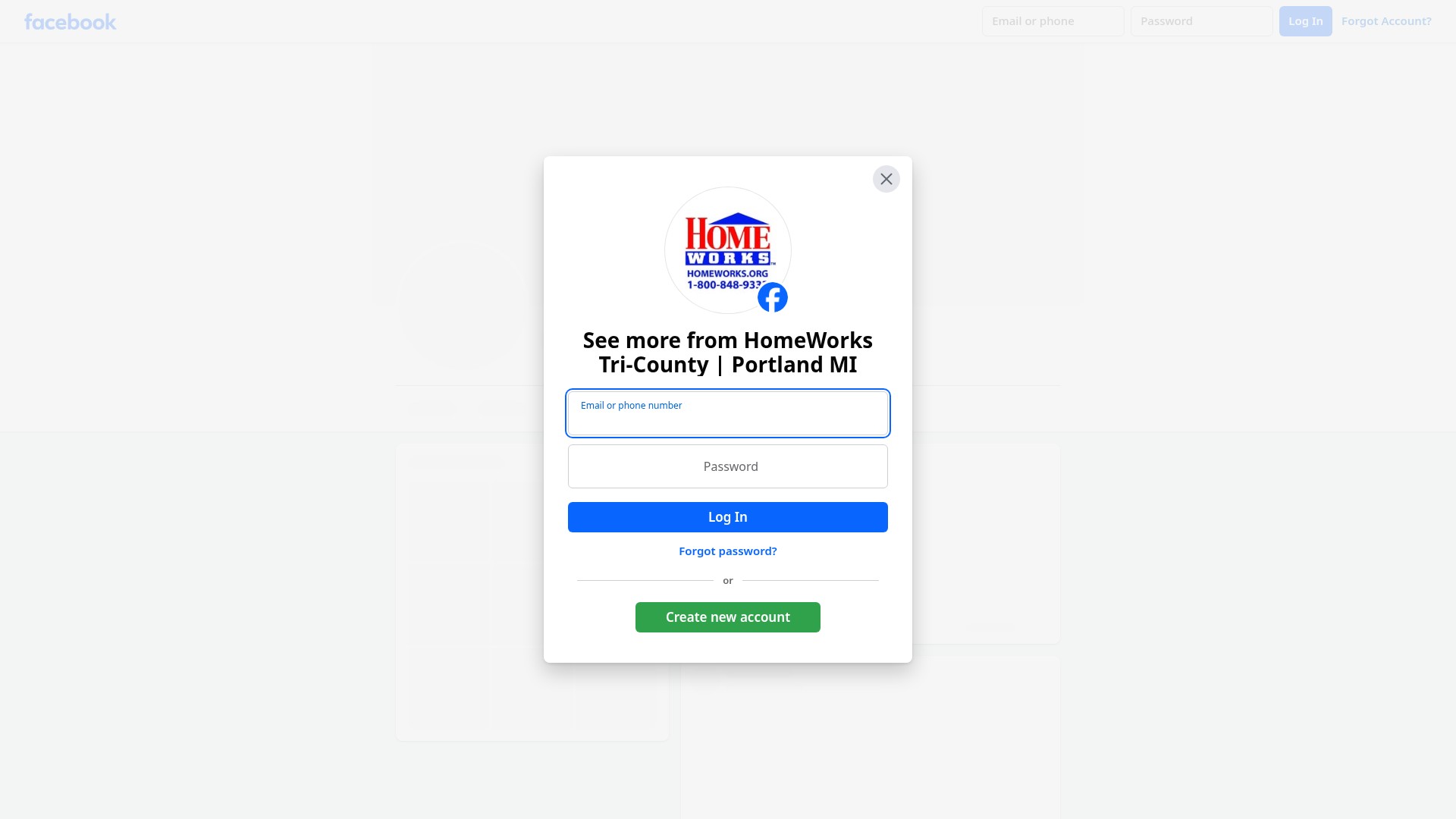 Screenshot of homeworks.org
