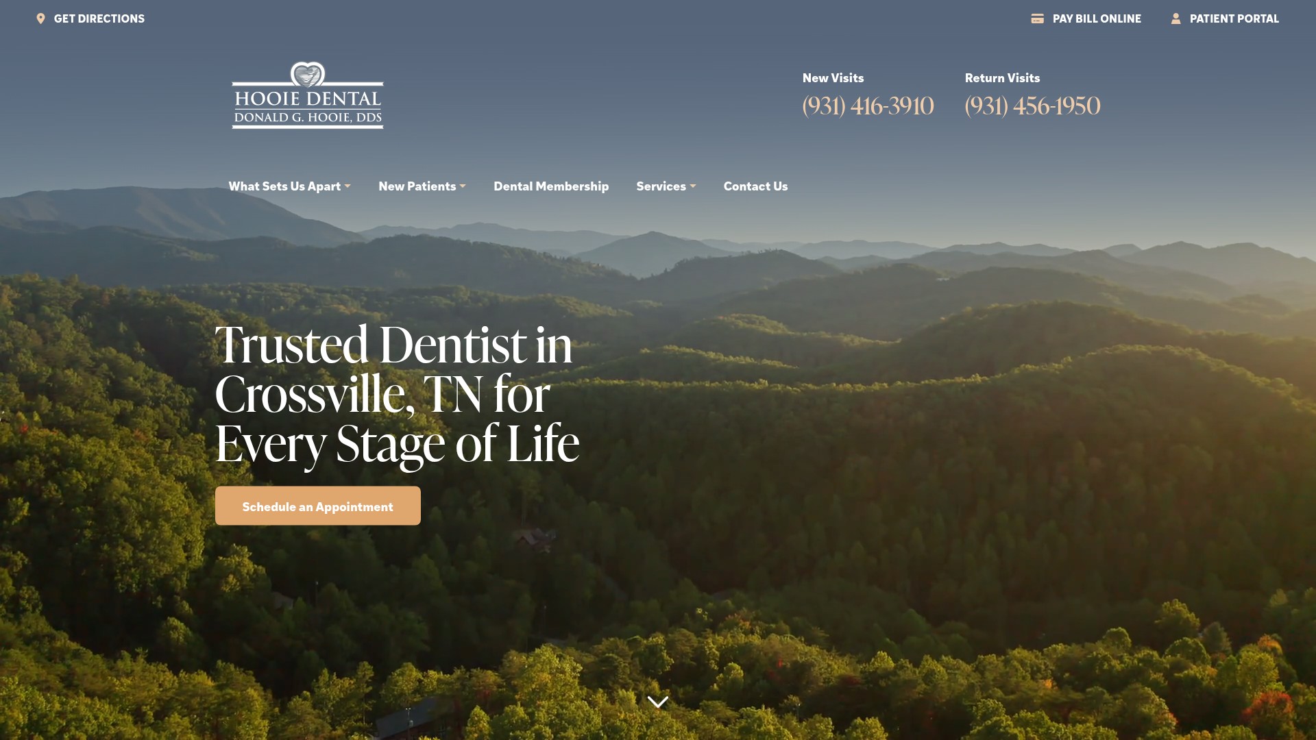 Screenshot of hooie-dental.com