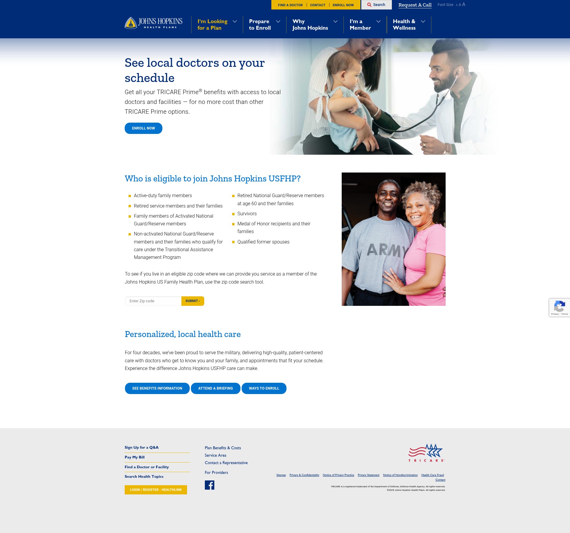 Screenshot of hopkinsusfhp.org