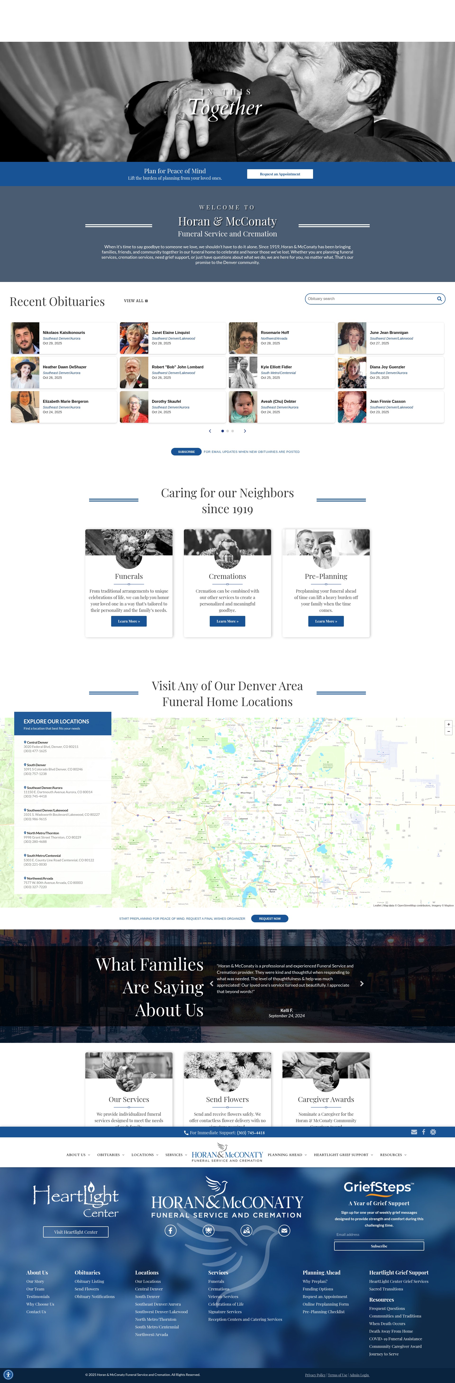 Screenshot of horancares.com