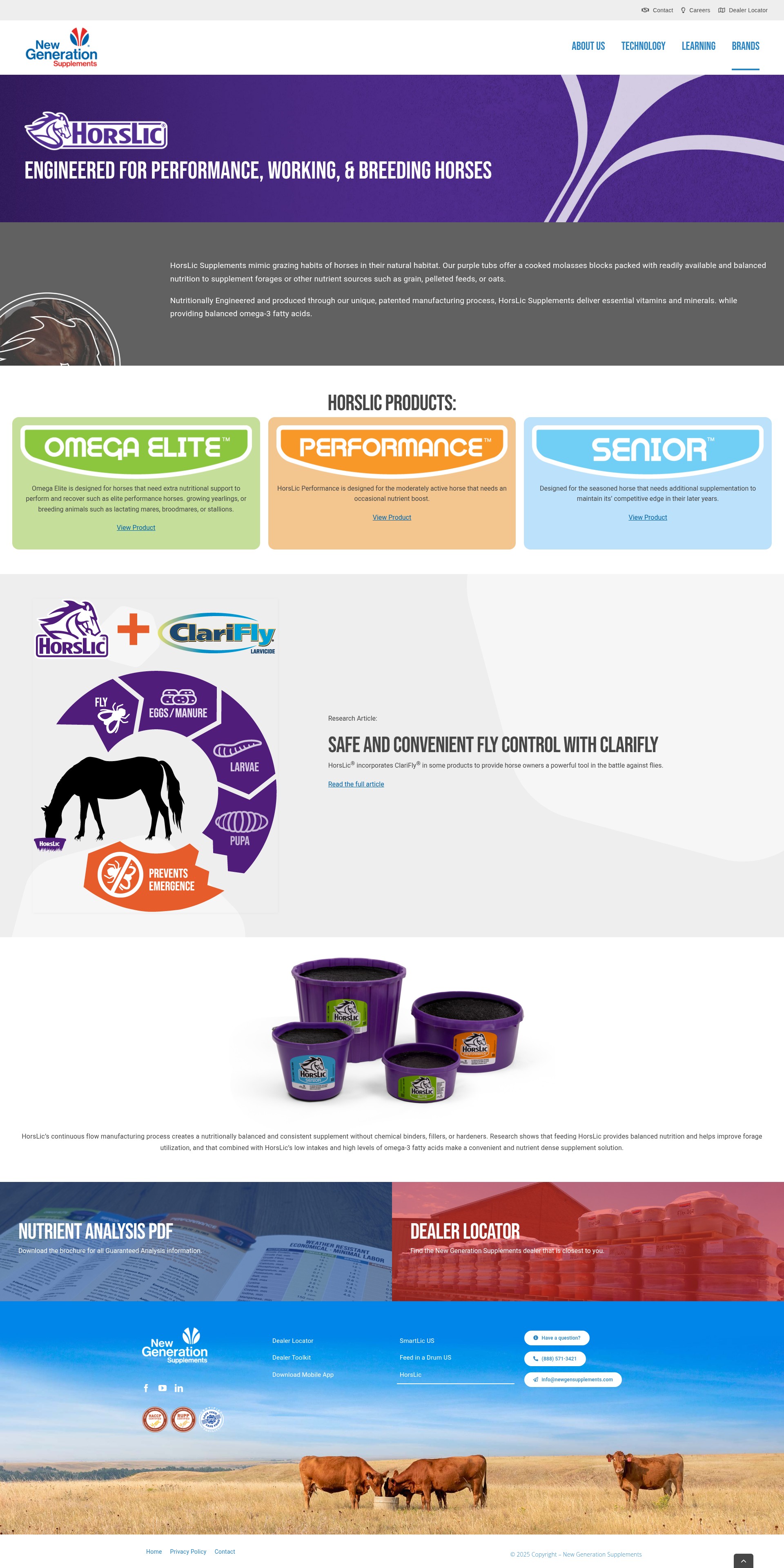 Screenshot of horslic.com
