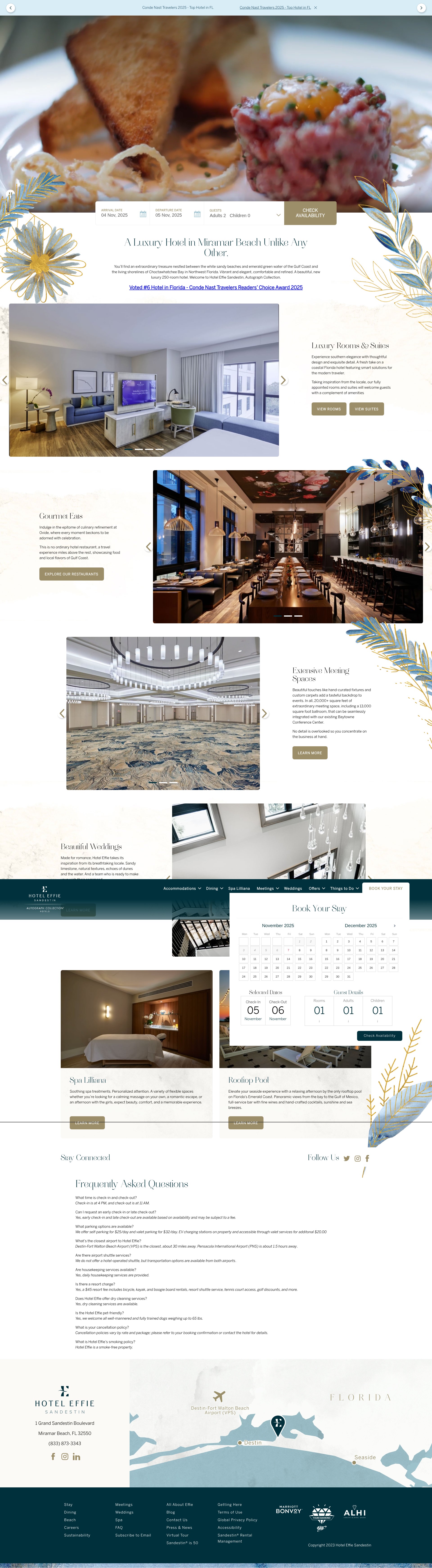 Screenshot of hoteleffie.com