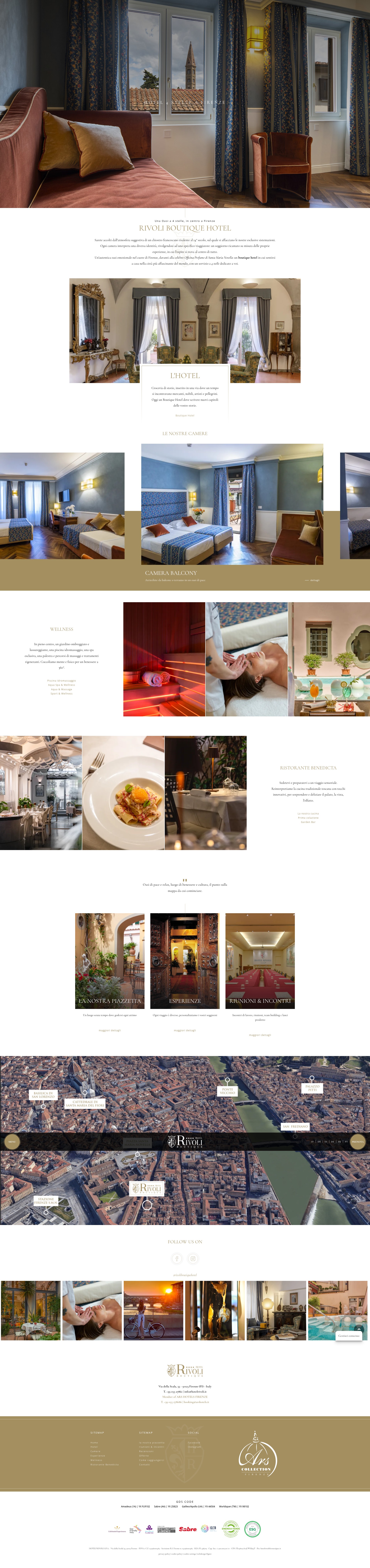 Screenshot of hotelrivoli.it