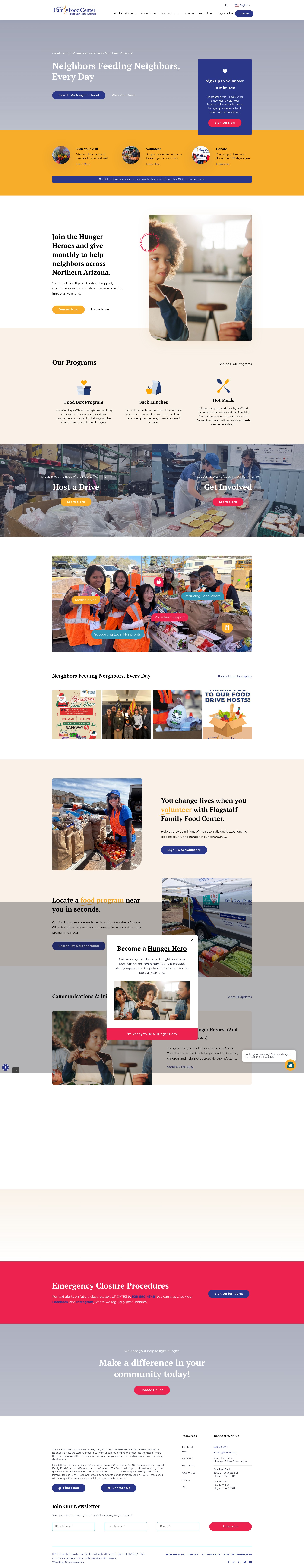 Screenshot of hotfood.org