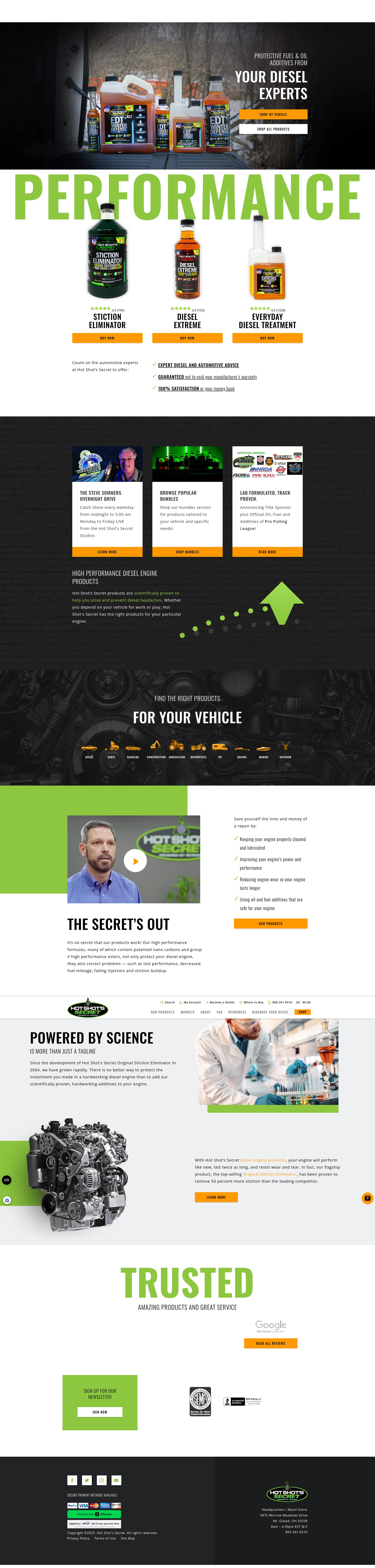 Screenshot of hotshotsecret.com