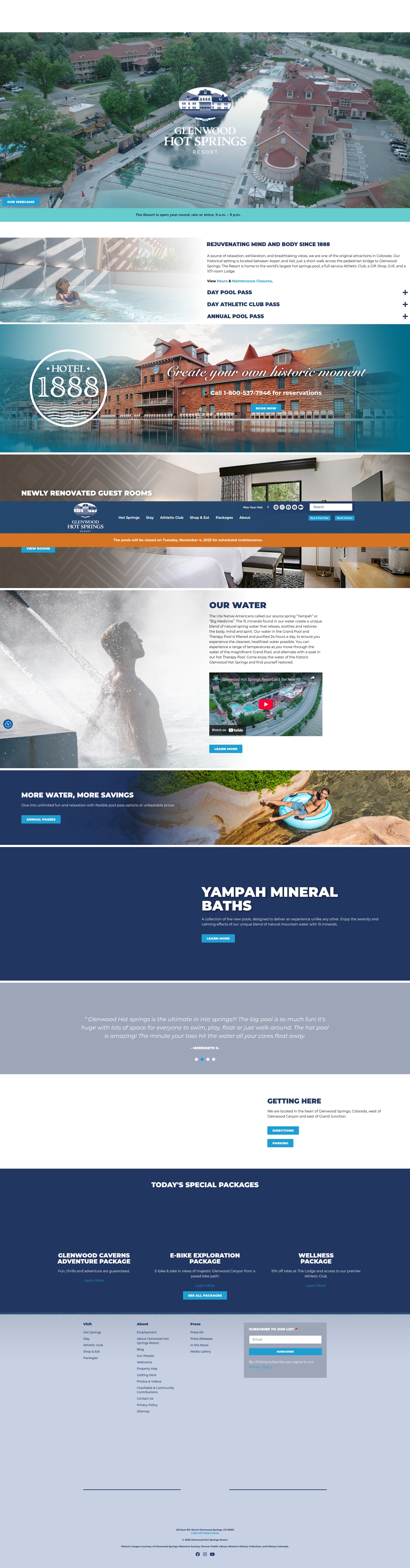 Screenshot of hotspringspool.com