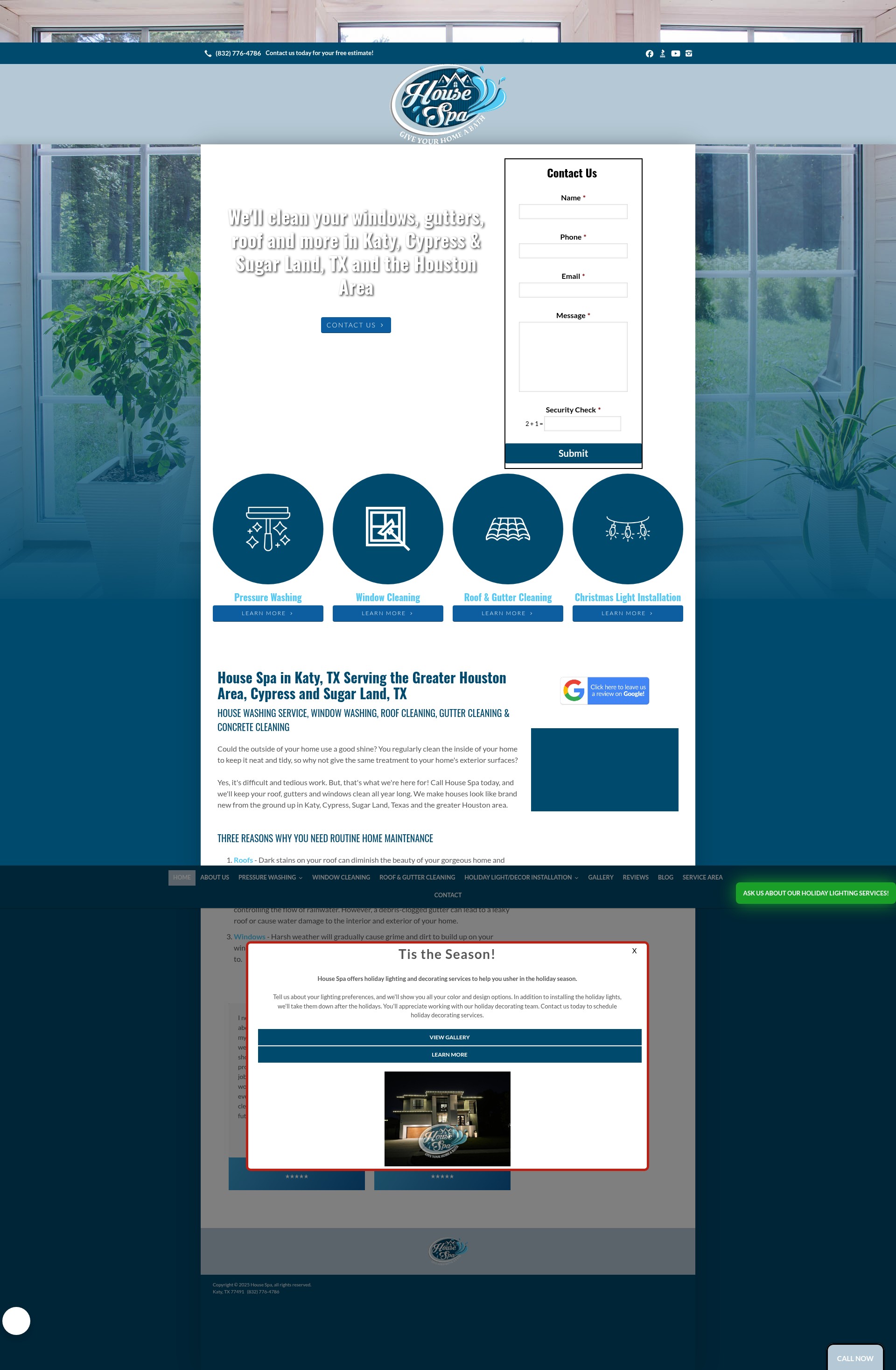 Screenshot of housespapros.com