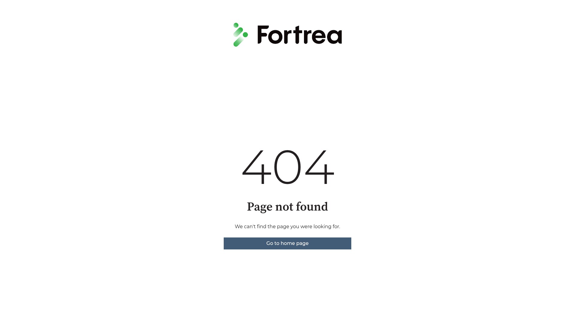 Screenshot of hub.fortrea.com