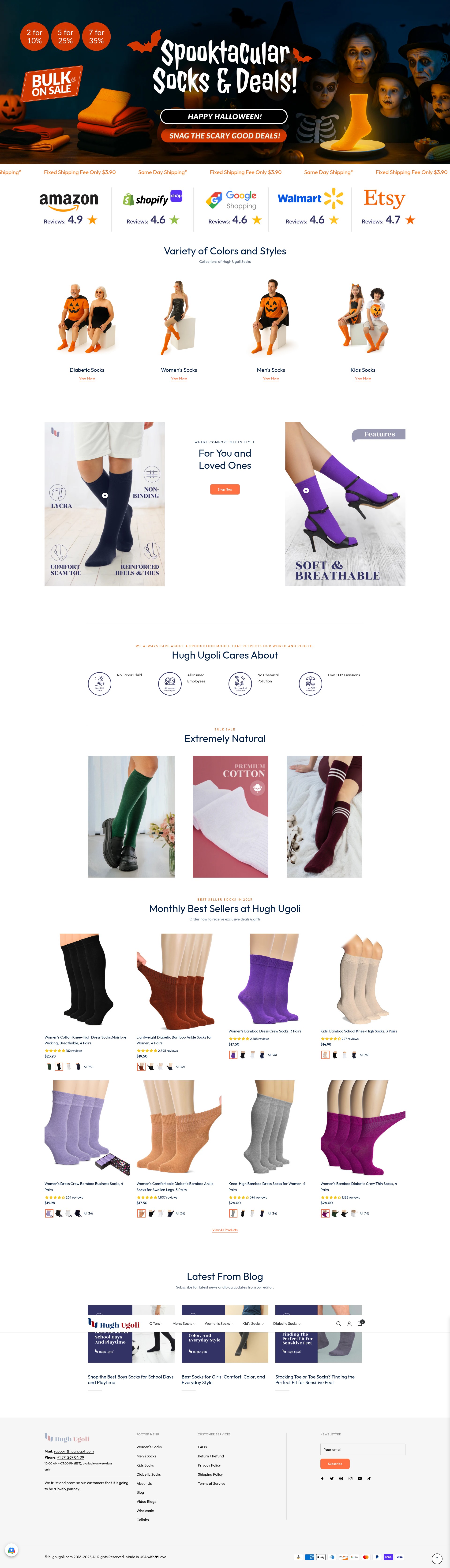 Screenshot of hughugoli.com