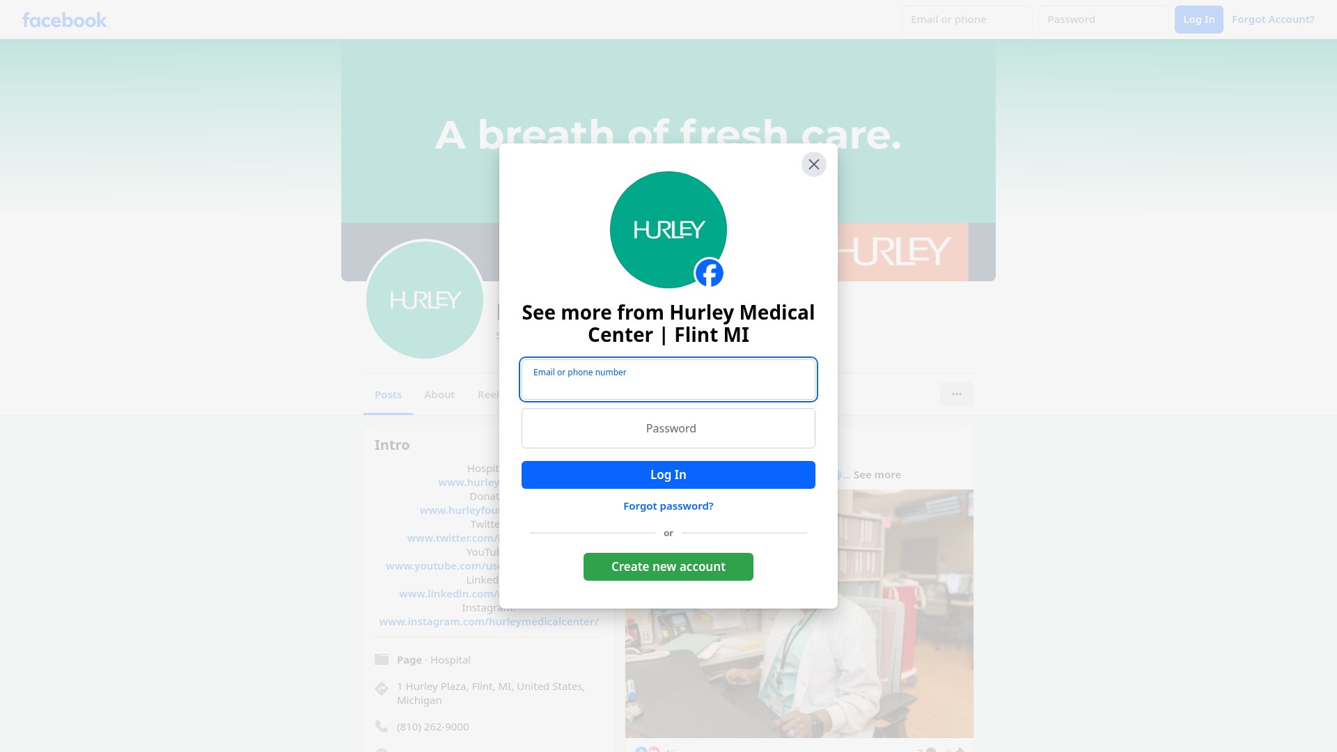 Screenshot of hurleymc.com