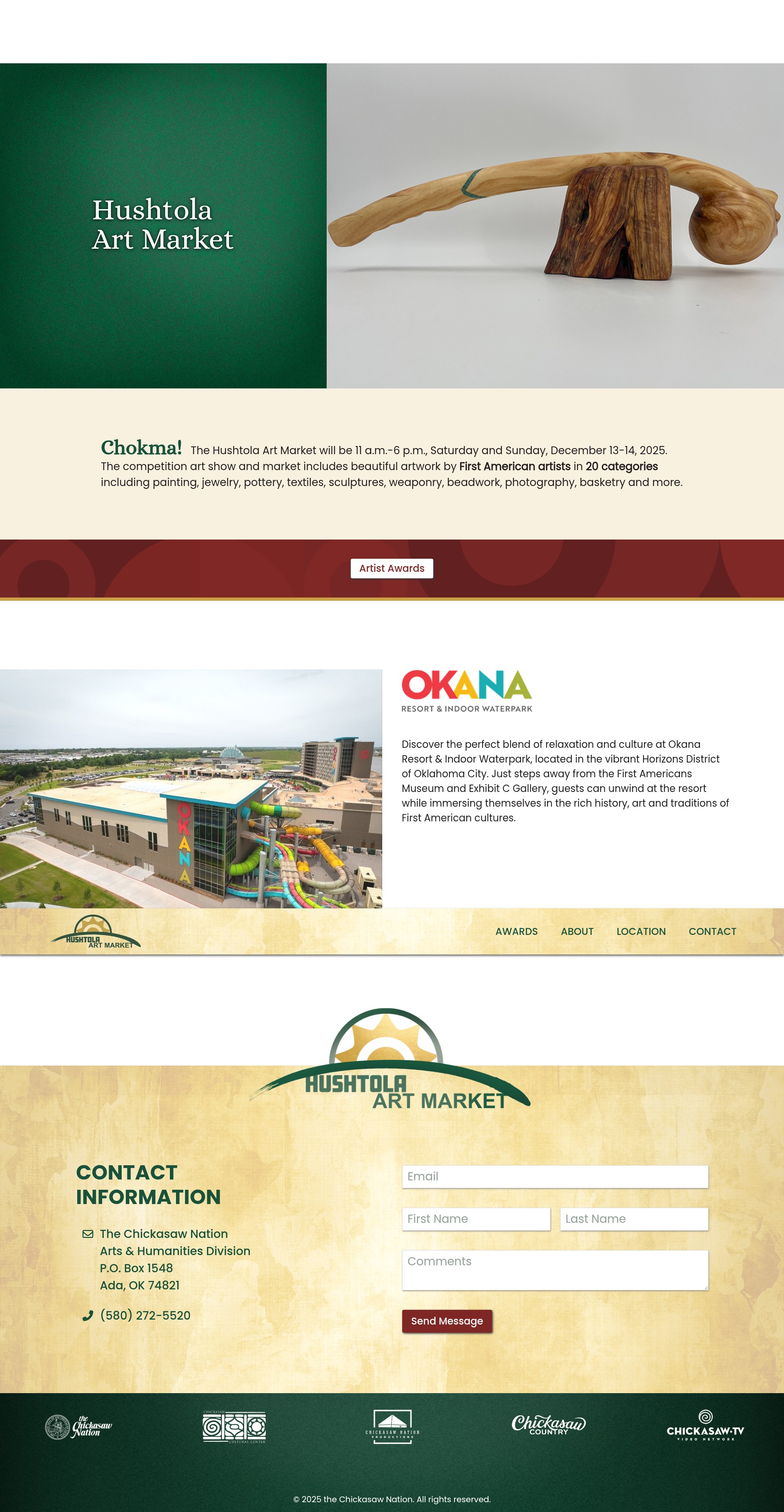 Screenshot of hushtolaartmarket.com