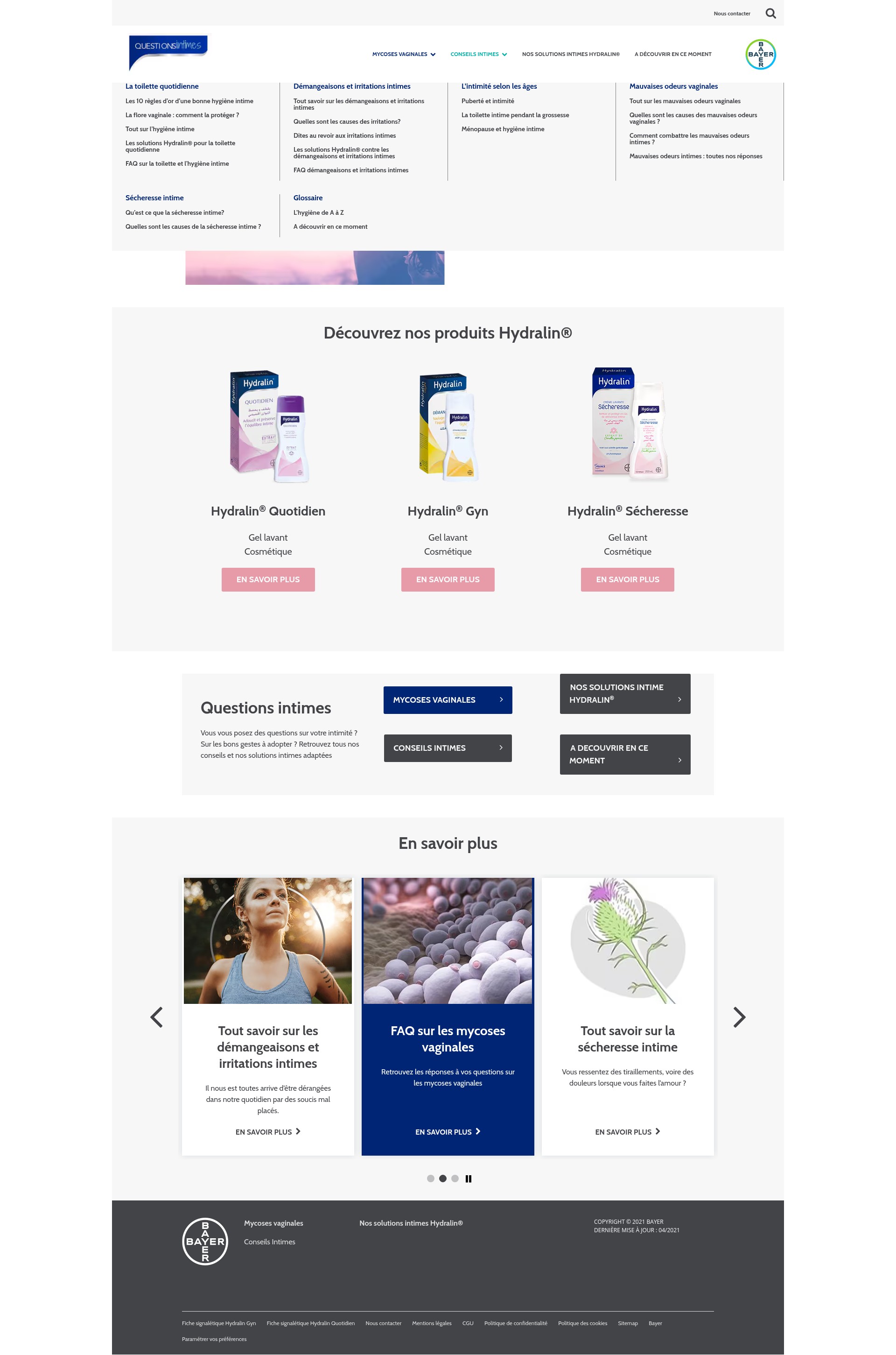 Screenshot of hydralin.ma