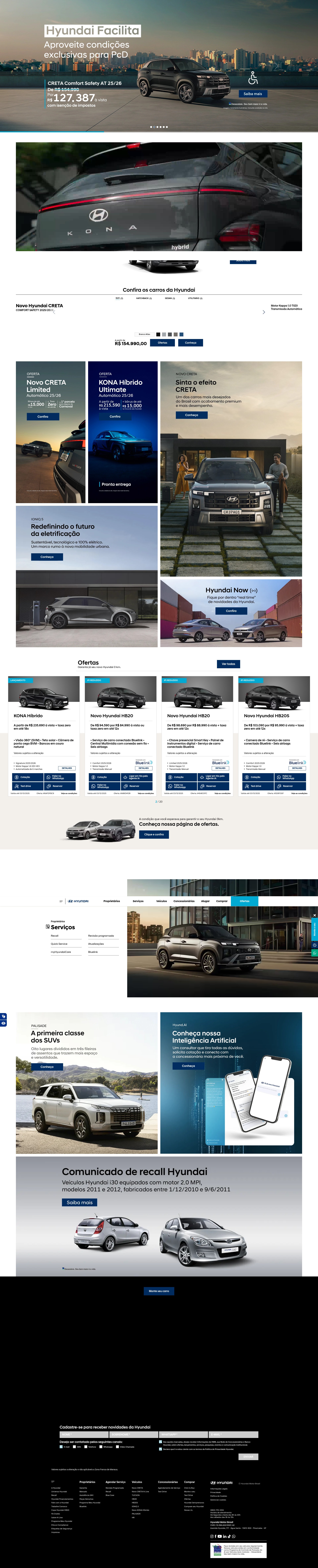 Screenshot of hyundai.com.br
