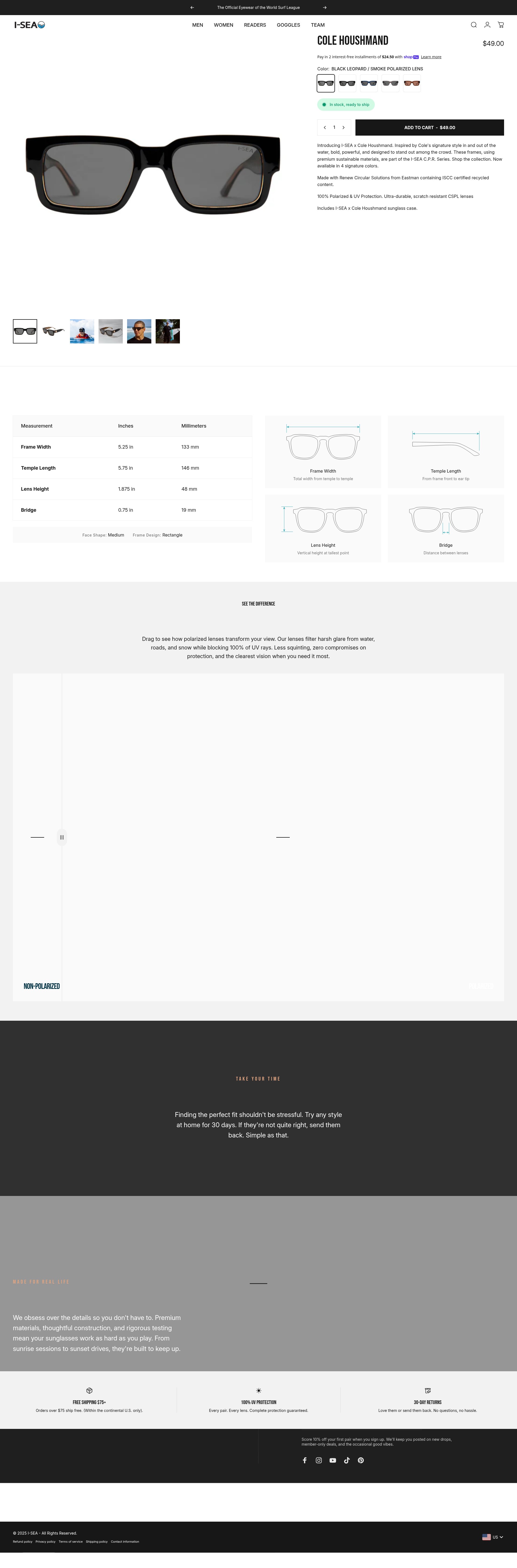 Screenshot of i-sea.com