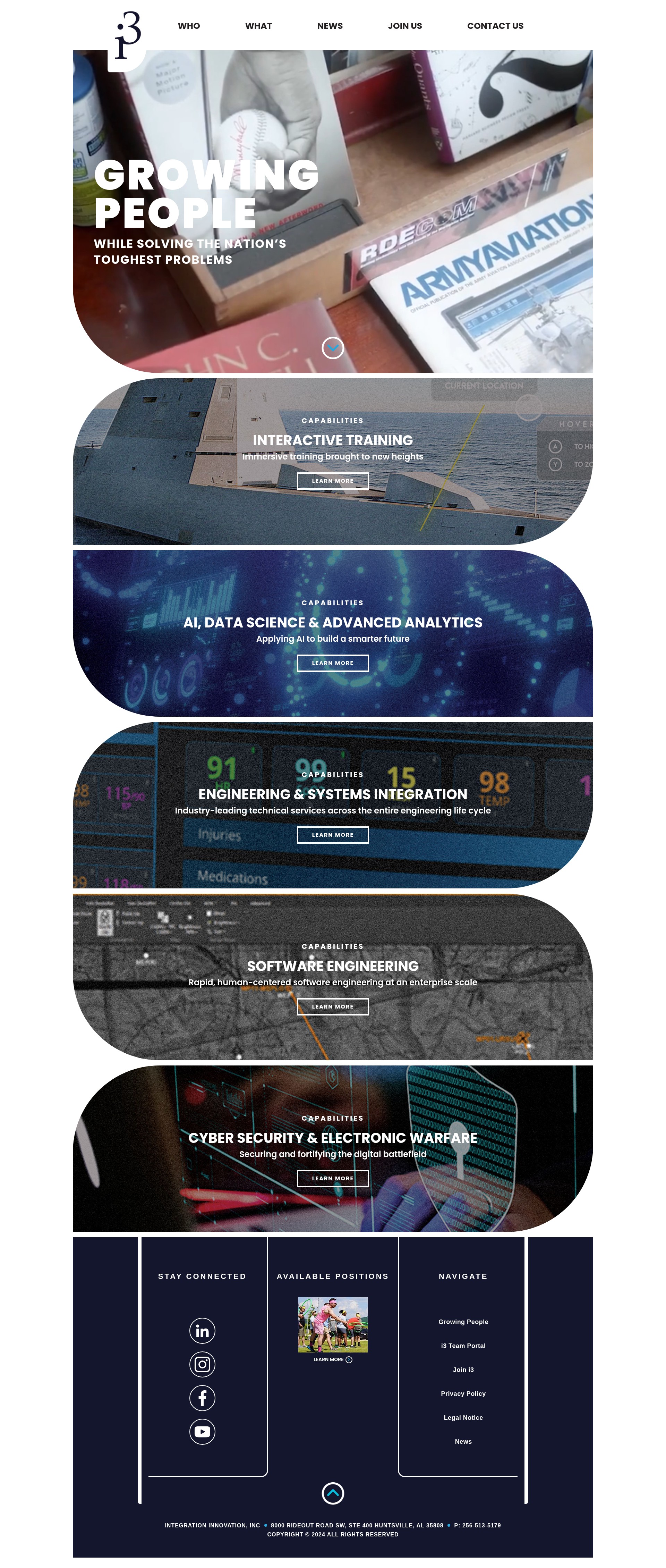 Screenshot of i3-corps.com