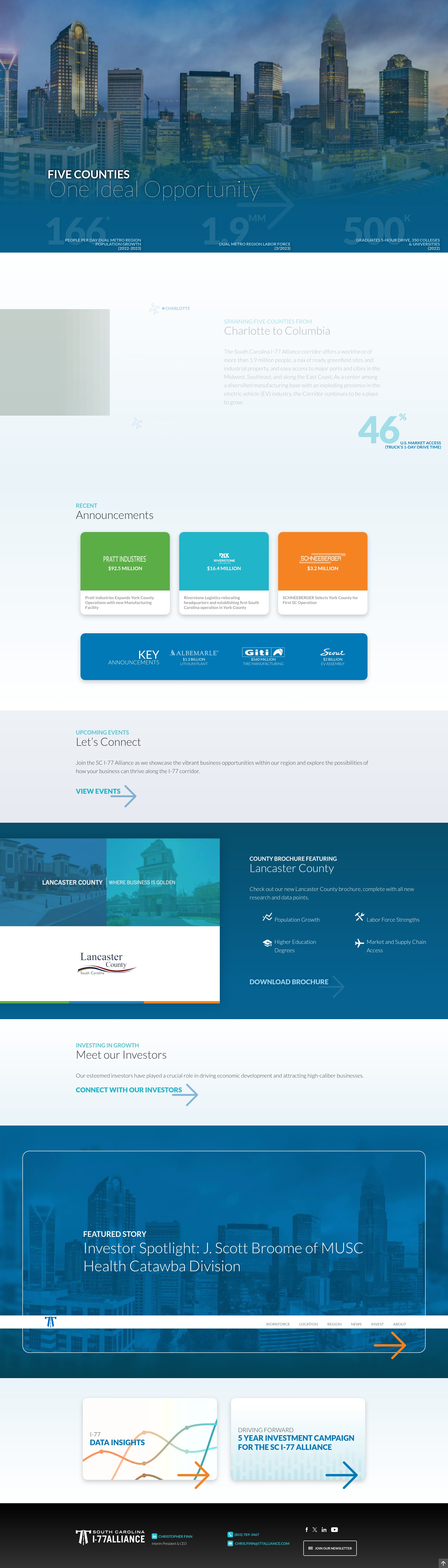 Screenshot of i77alliance.com