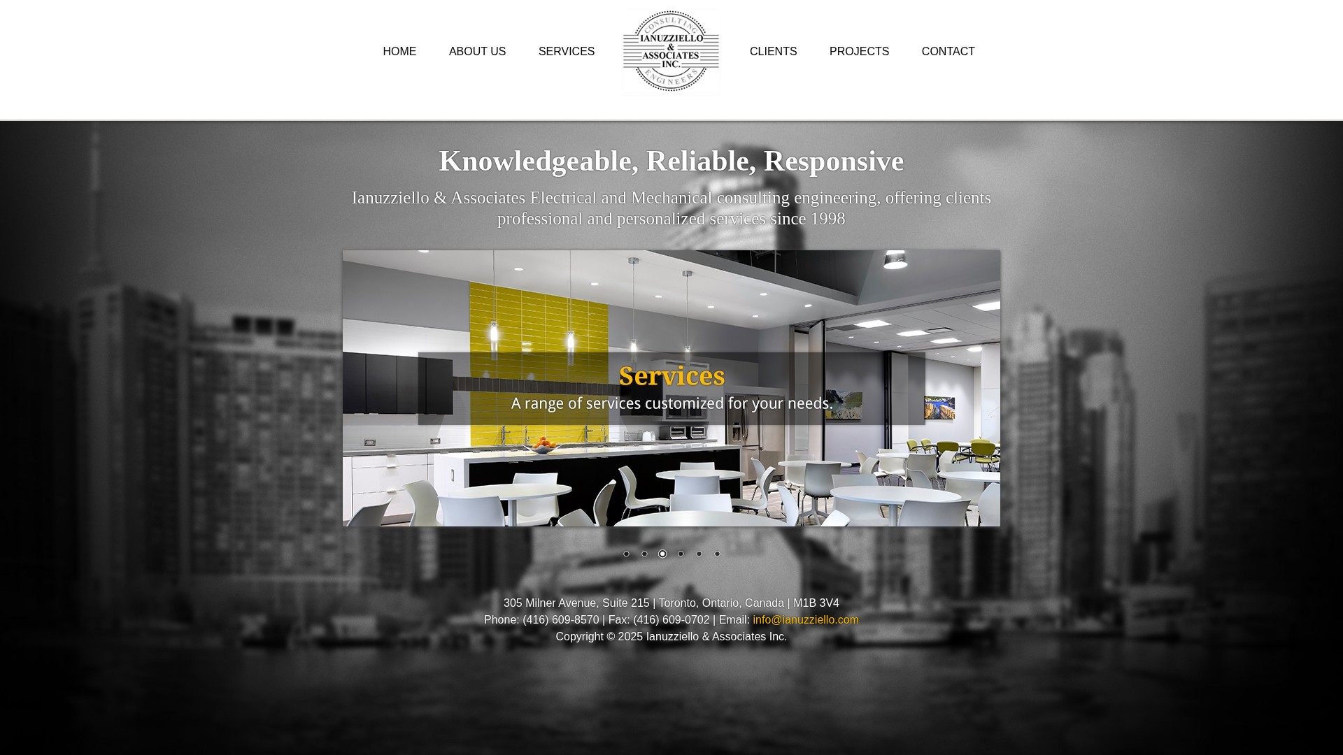 Screenshot of ianuzzielloandassociates.com