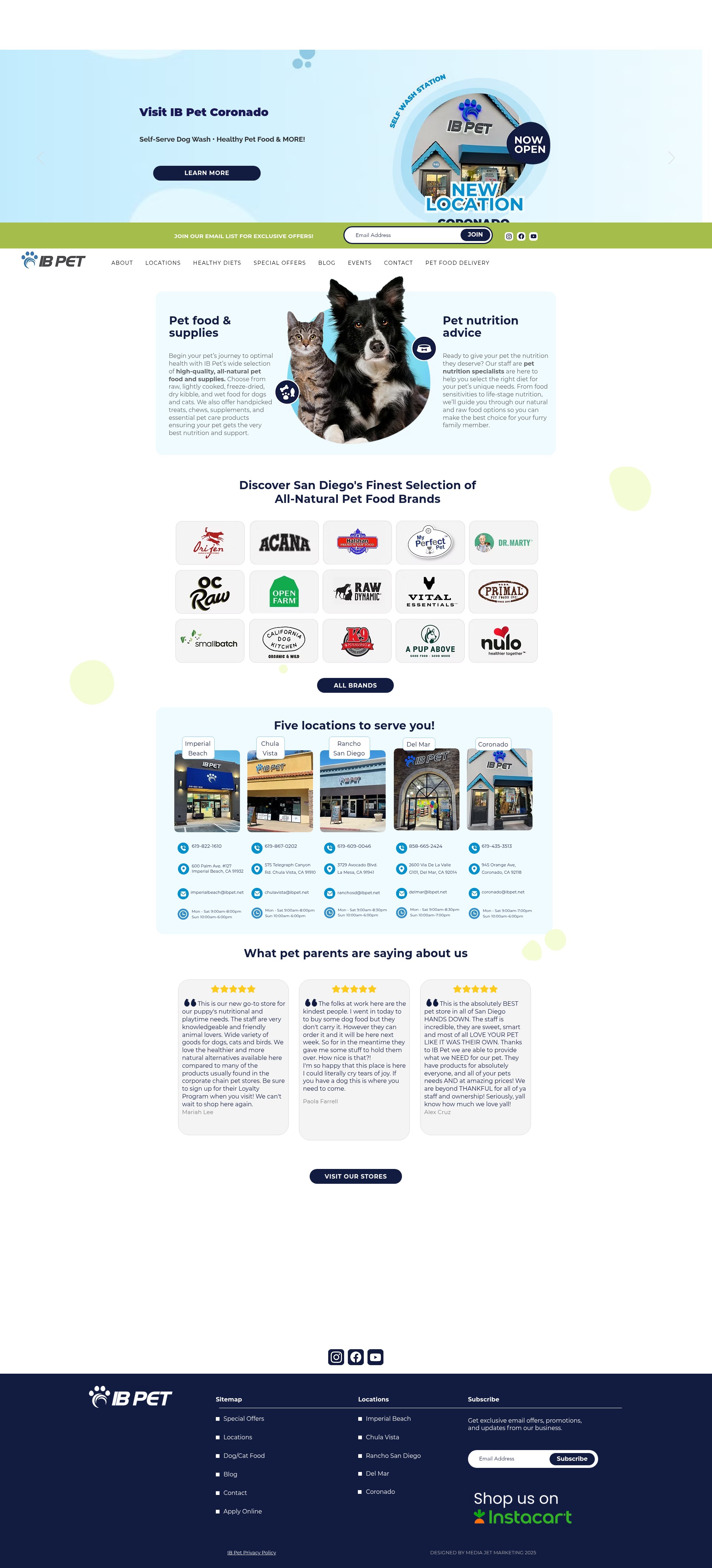 Screenshot of ibpet.net