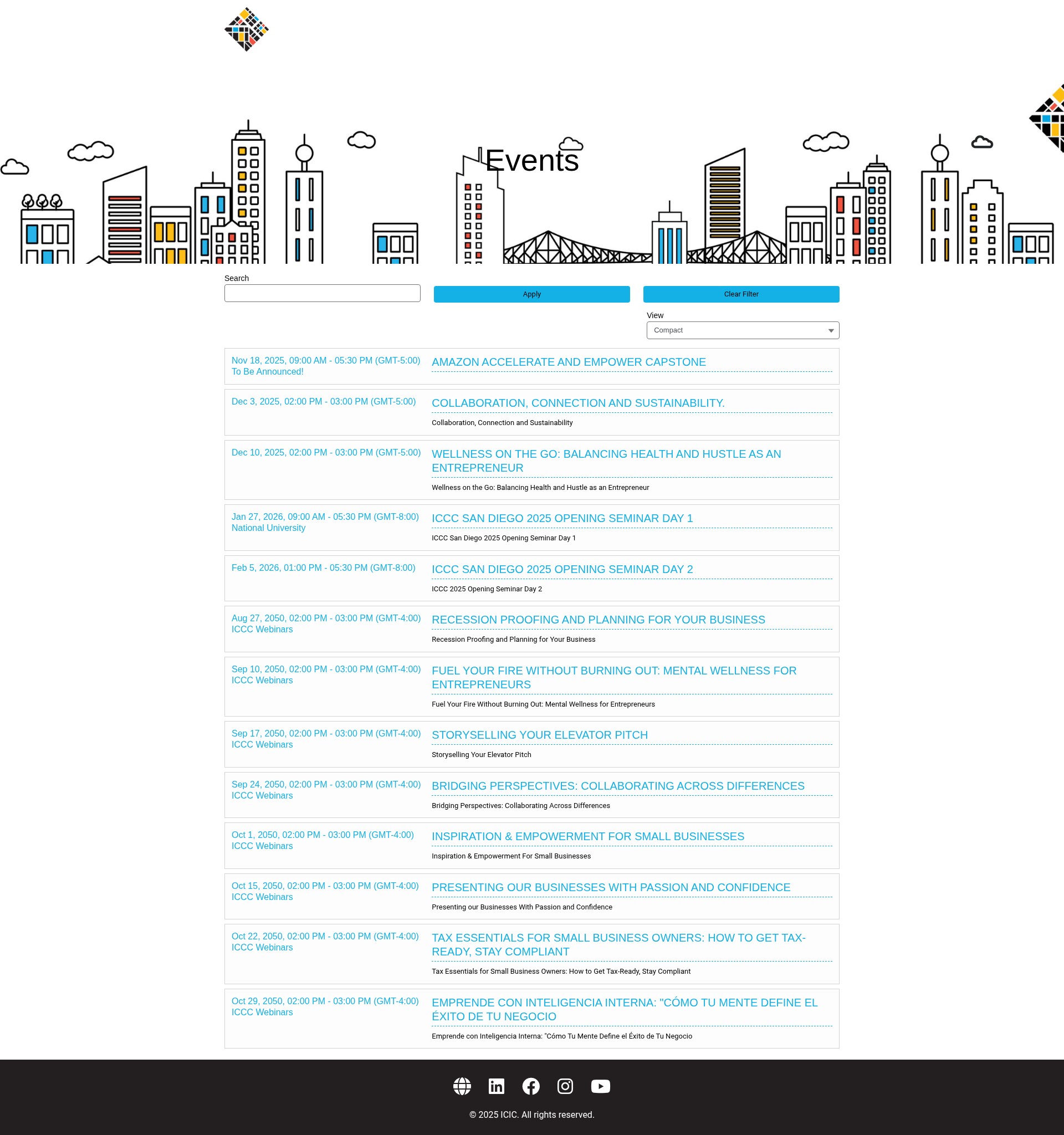 Screenshot of icic.my.salesforce-sites.com