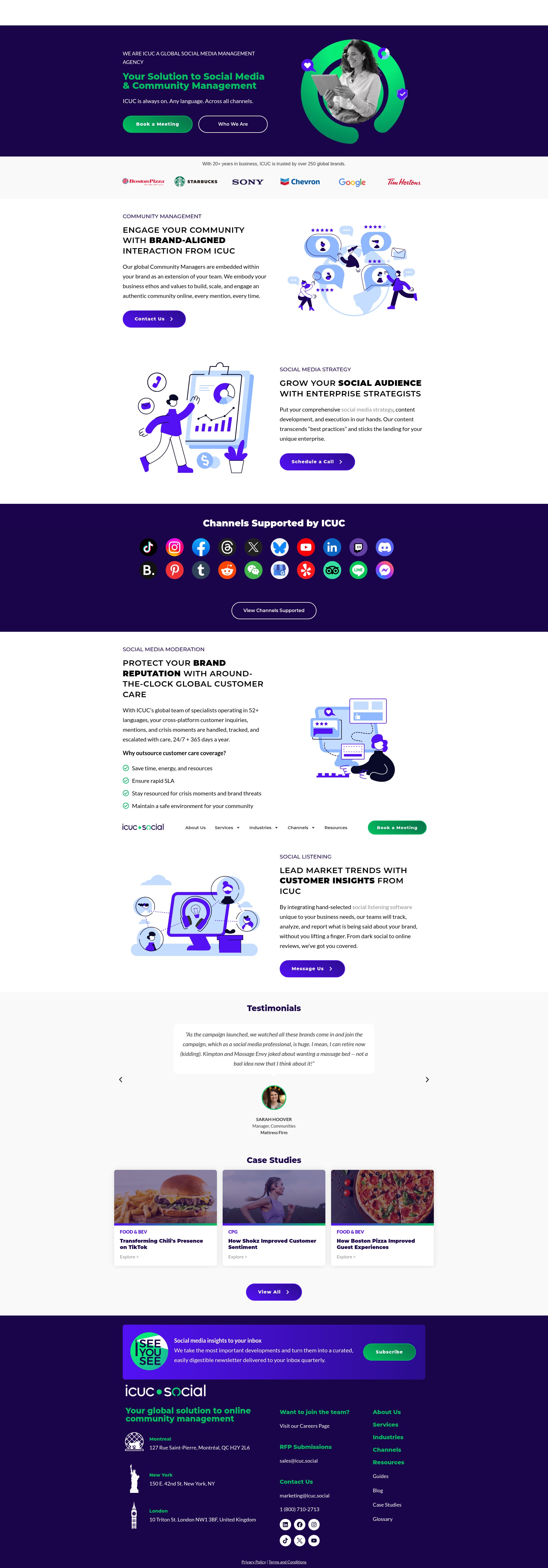Screenshot of icuc.social