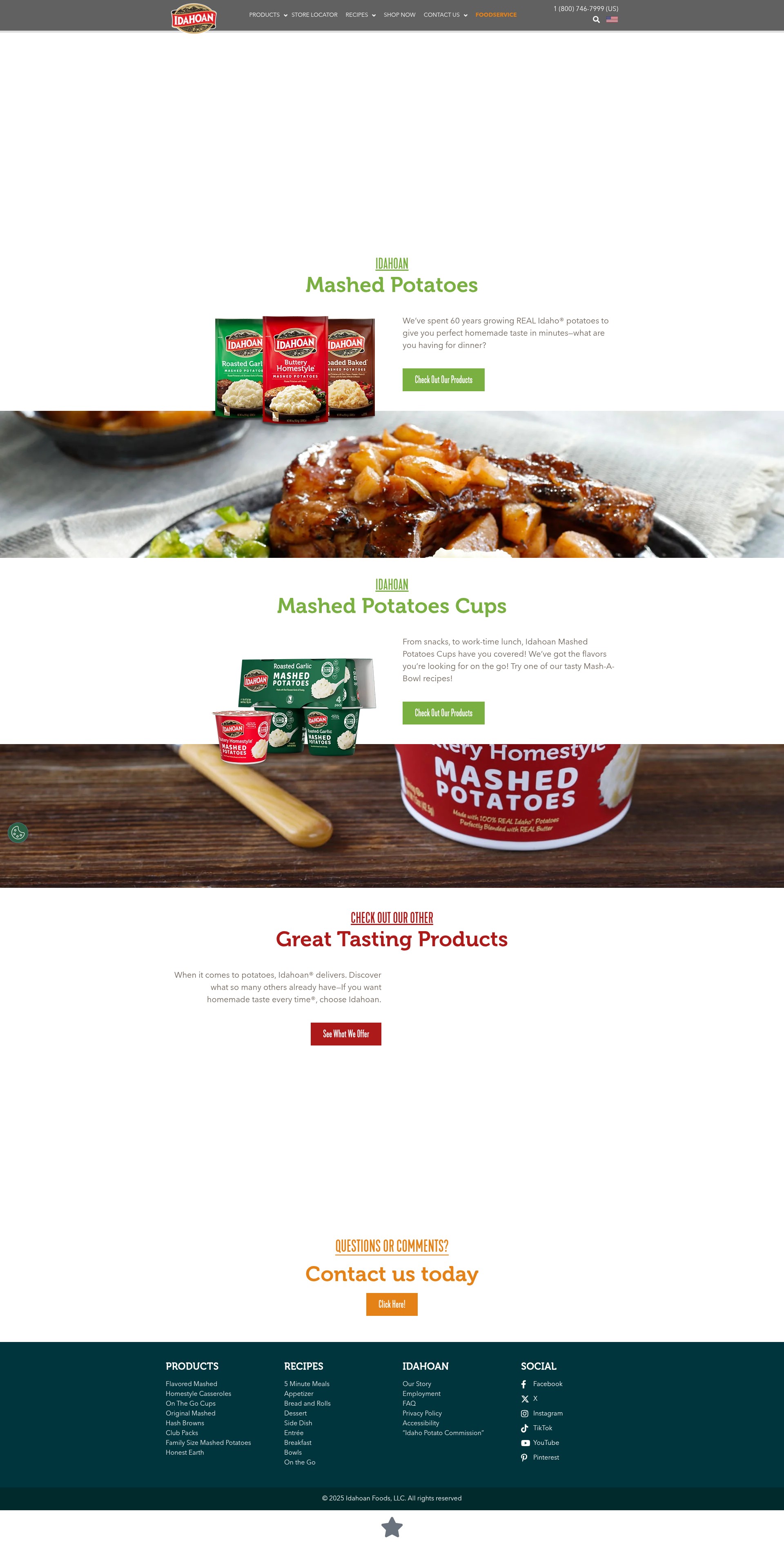 Screenshot of idahoan.com