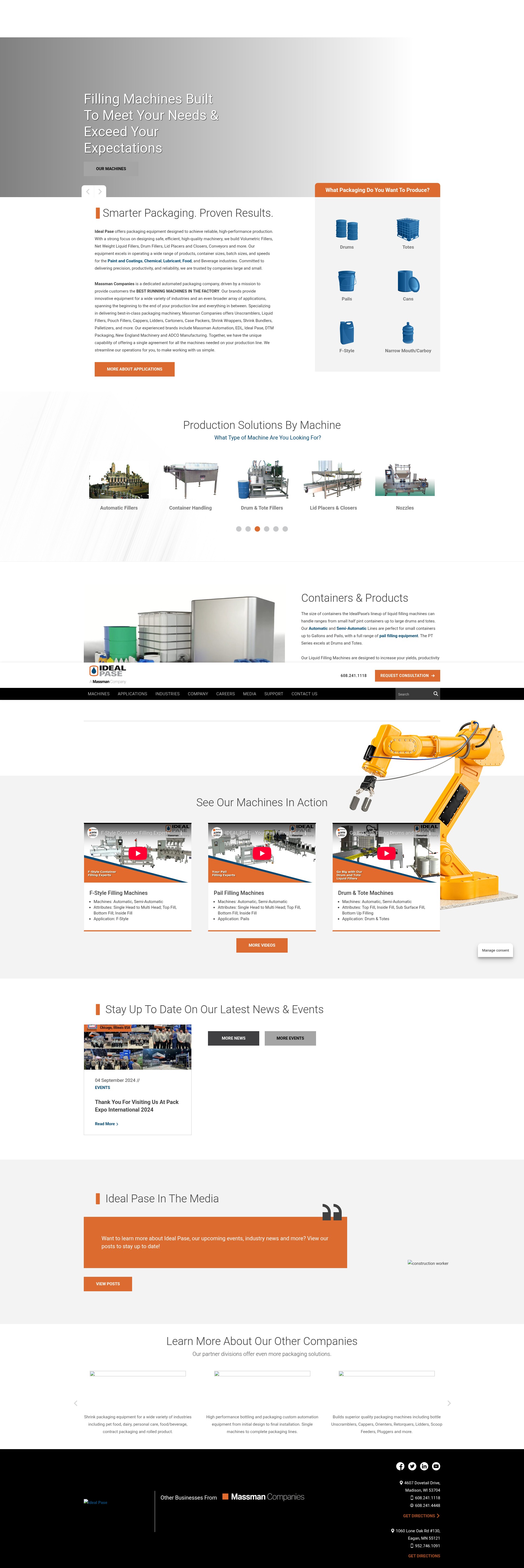 Screenshot of idealpase.com