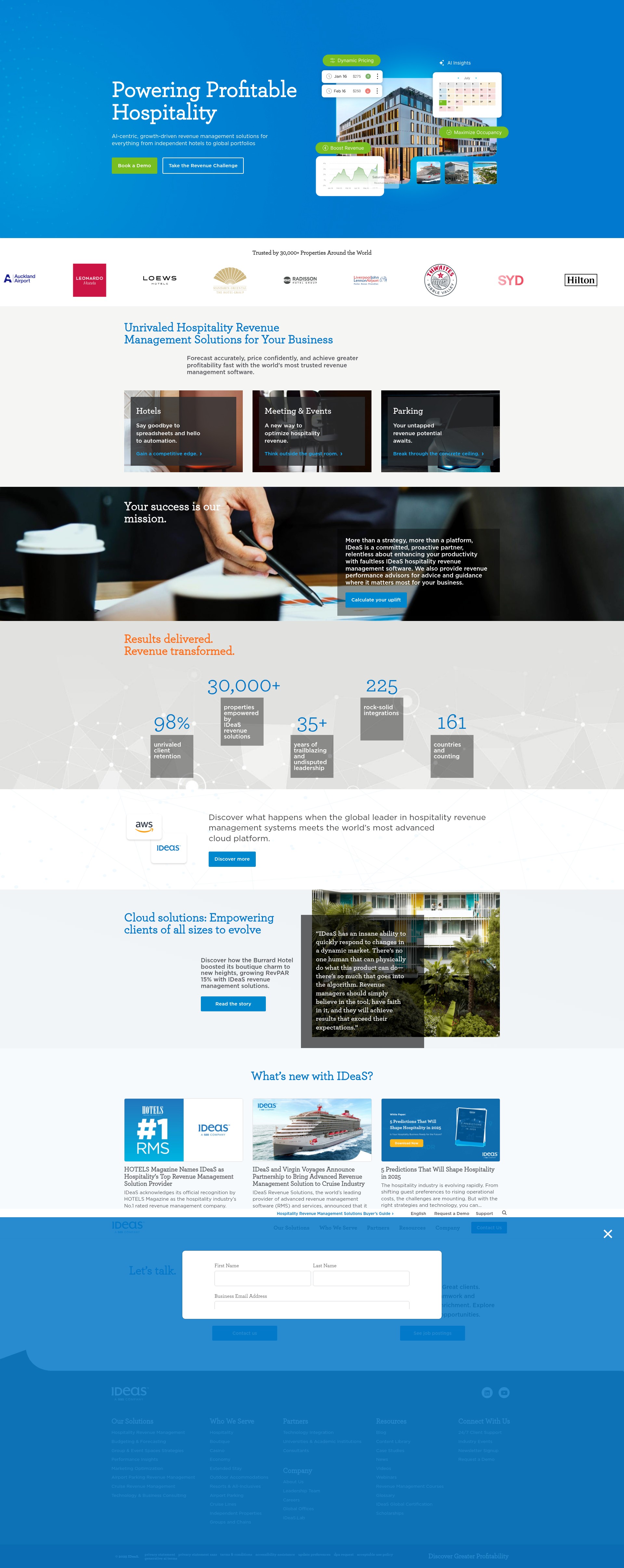 Screenshot of ideas.com