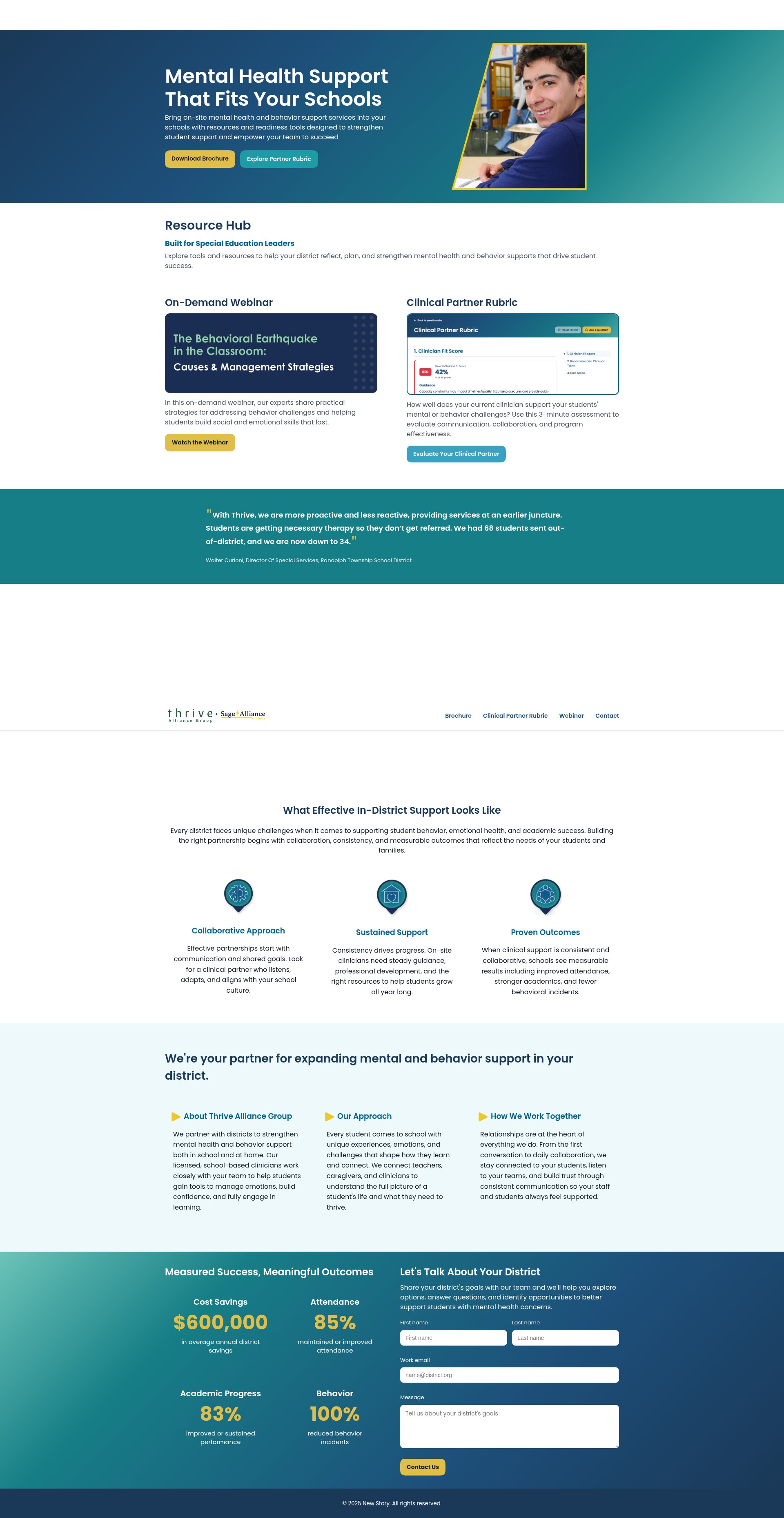 Screenshot of ids.thrivealliancegroup.com