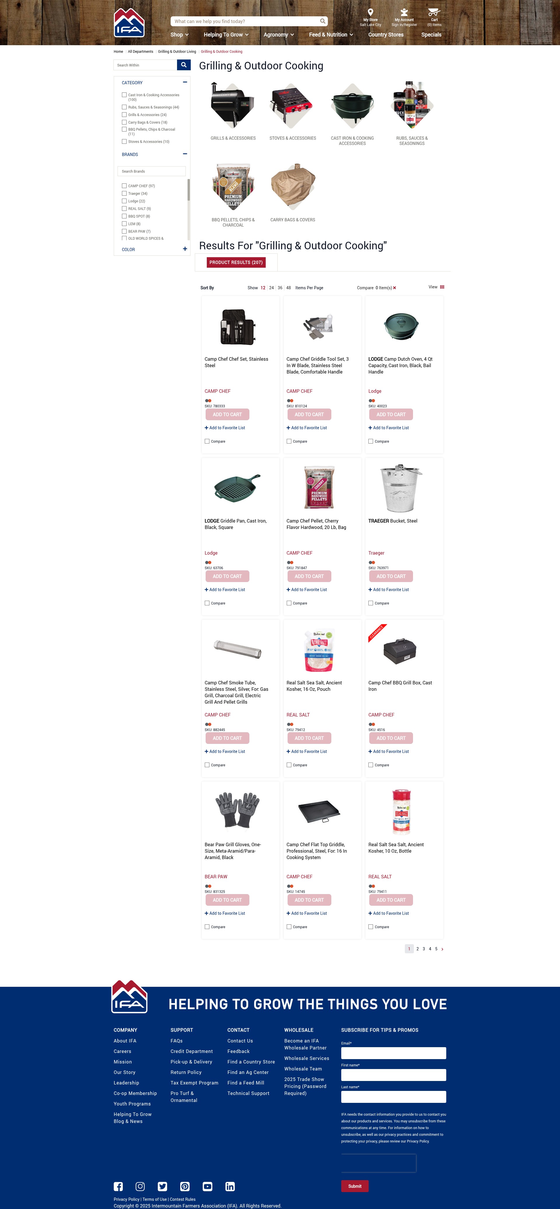 Screenshot of ifacountrystores.com