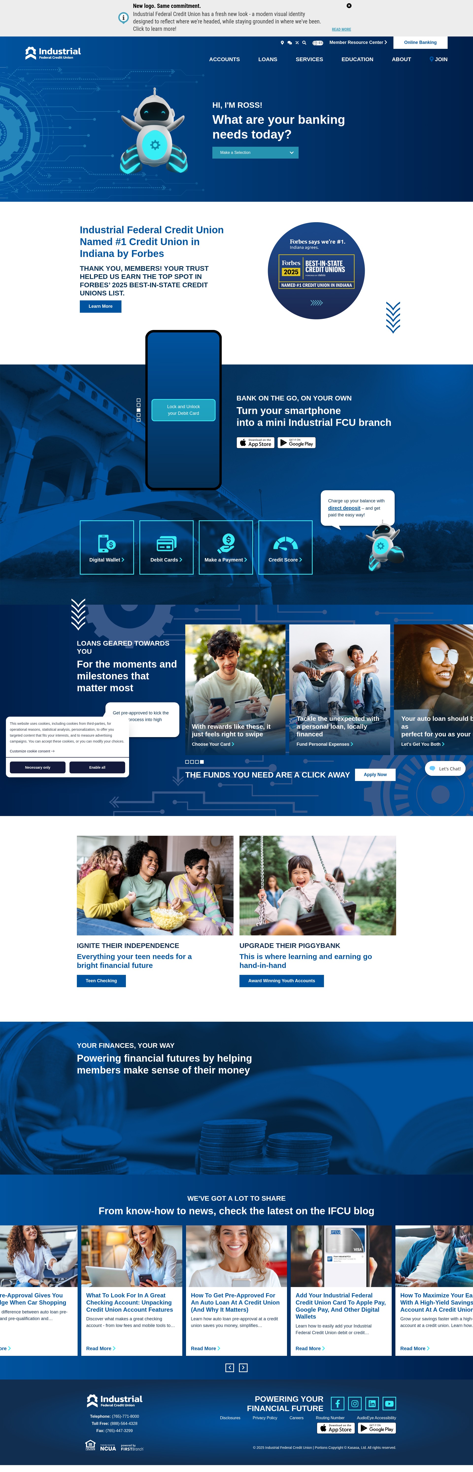 Screenshot of ifcu.com