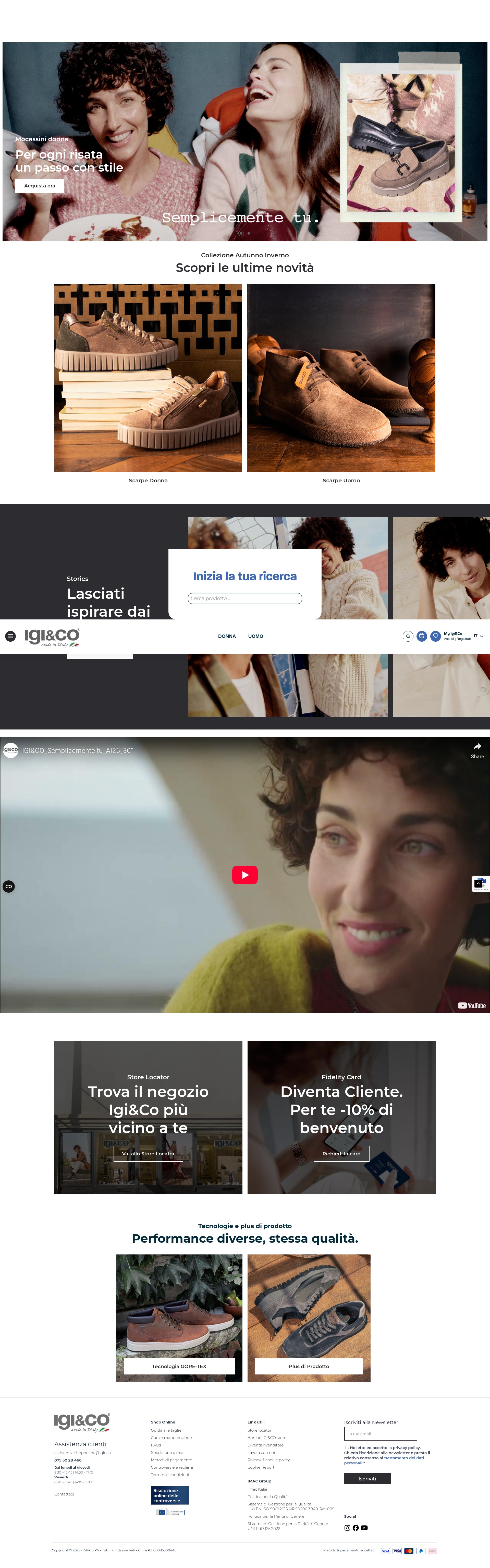 Screenshot of igieco.it