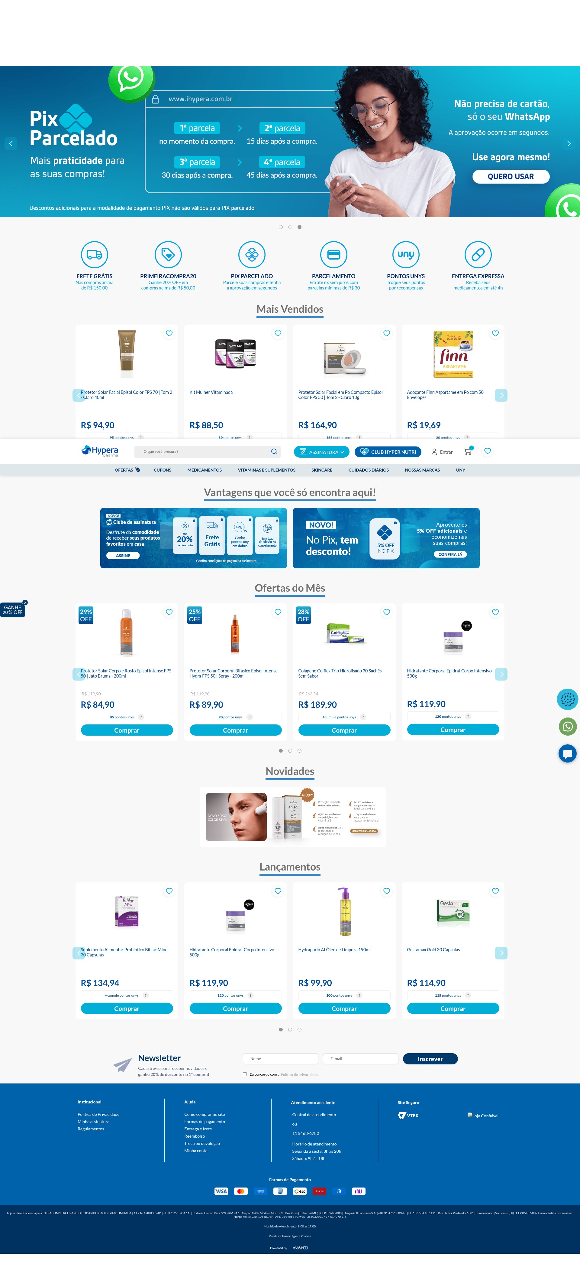 Screenshot of ihypera.com.br