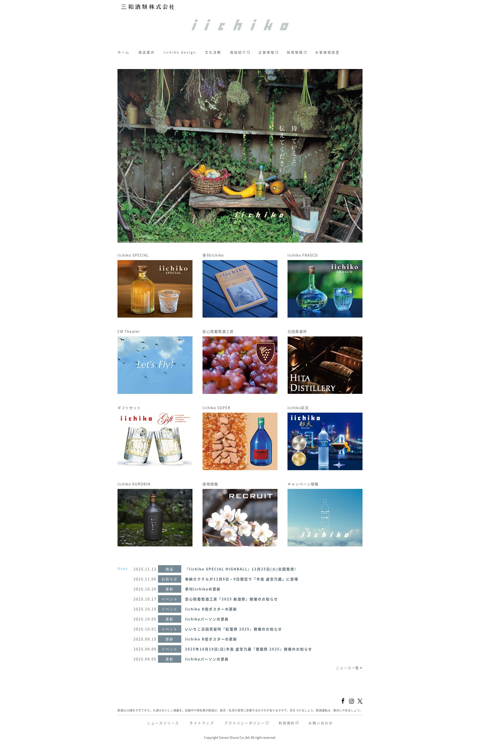Screenshot of iichiko.co.jp