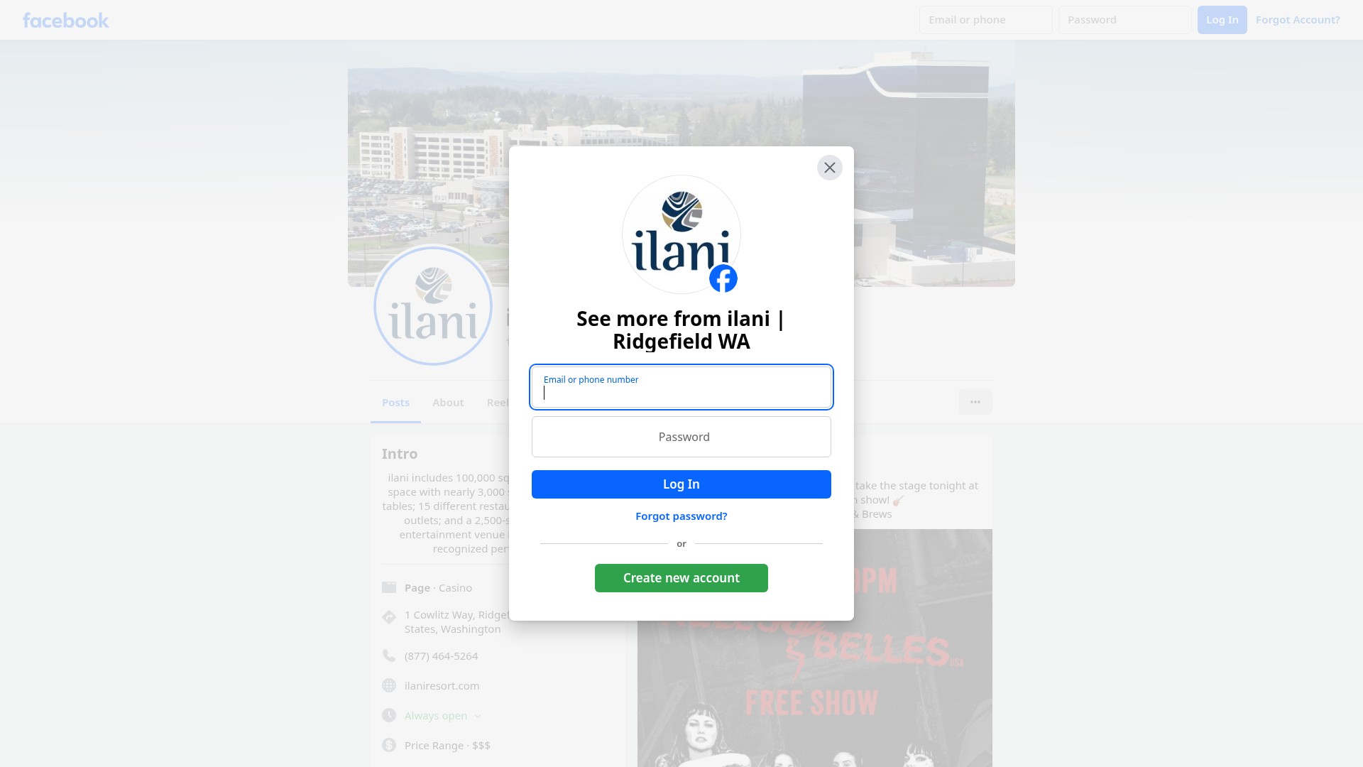 Screenshot of ilaniresort.com