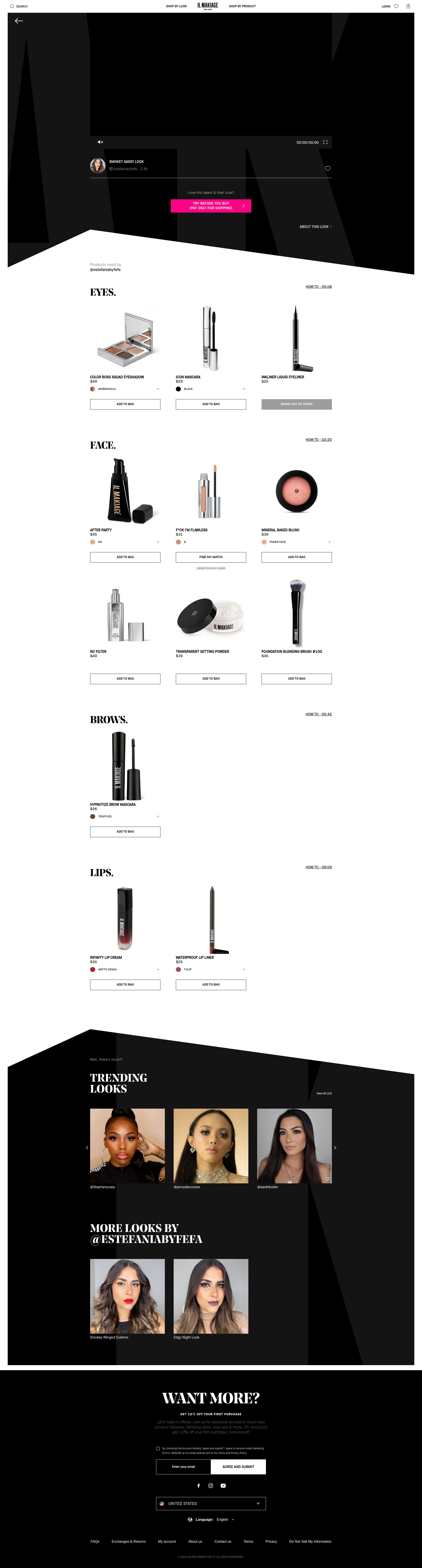 Screenshot of ilmakiage.com