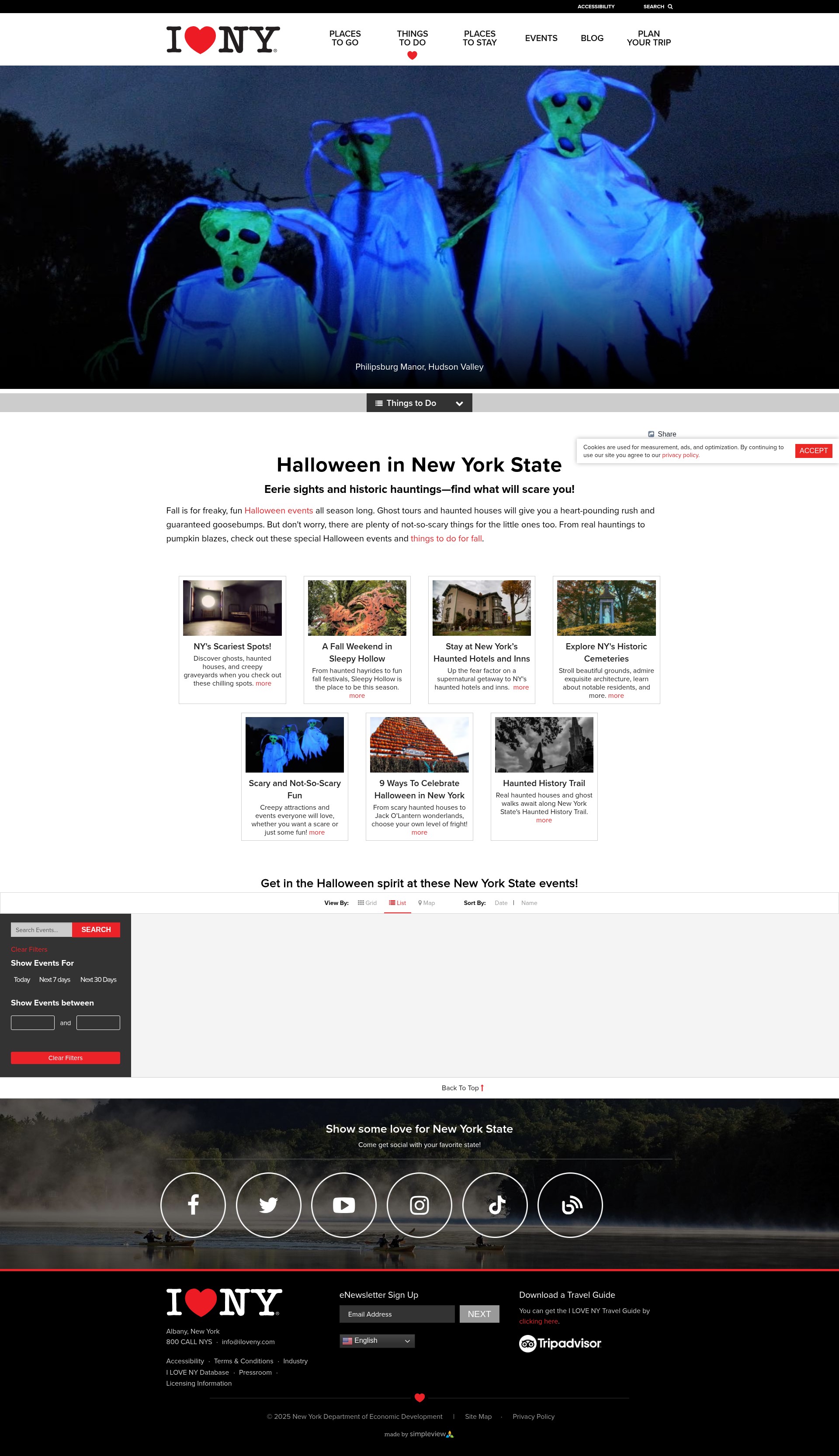 Screenshot of iloveny.com