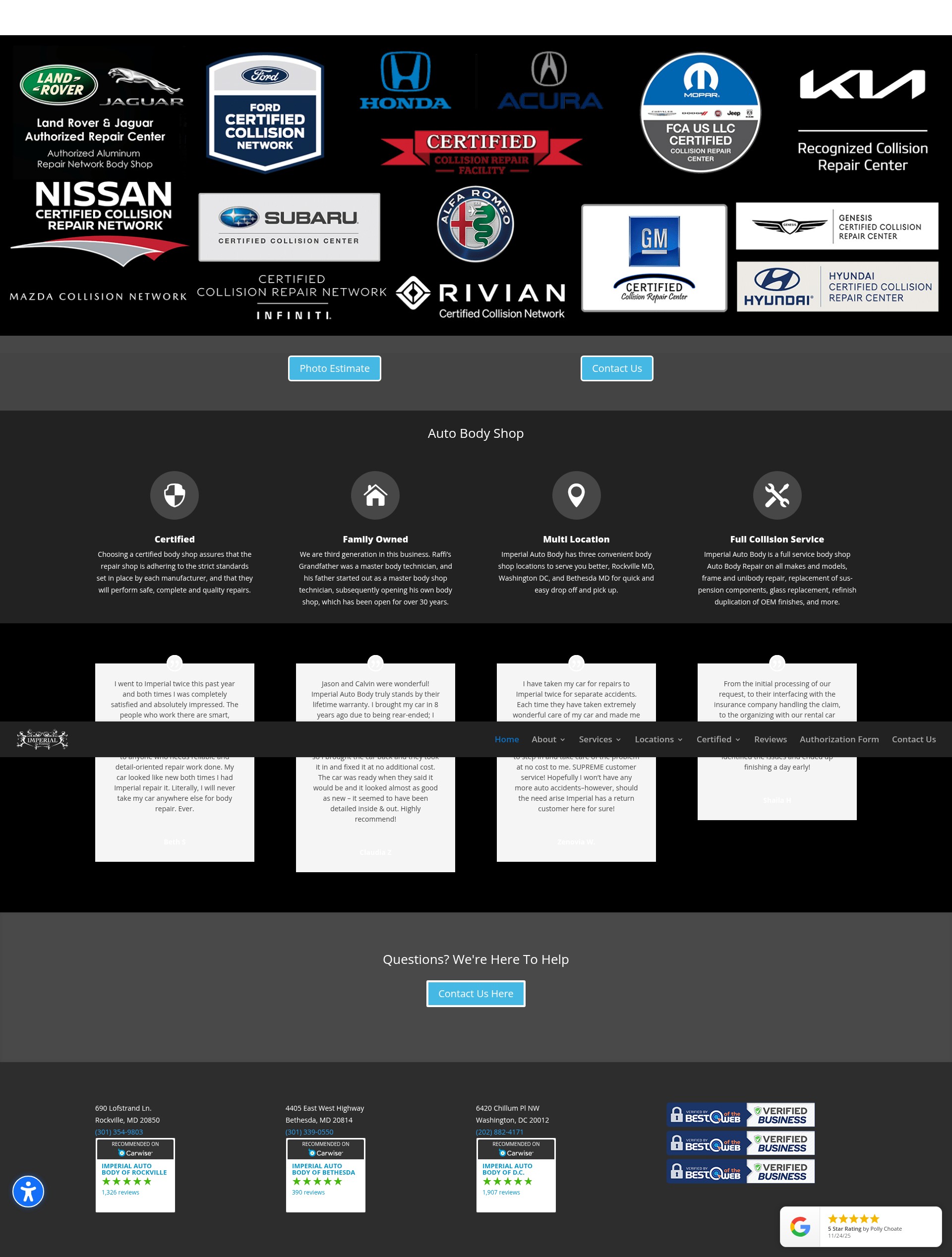 Screenshot of imperialab.com